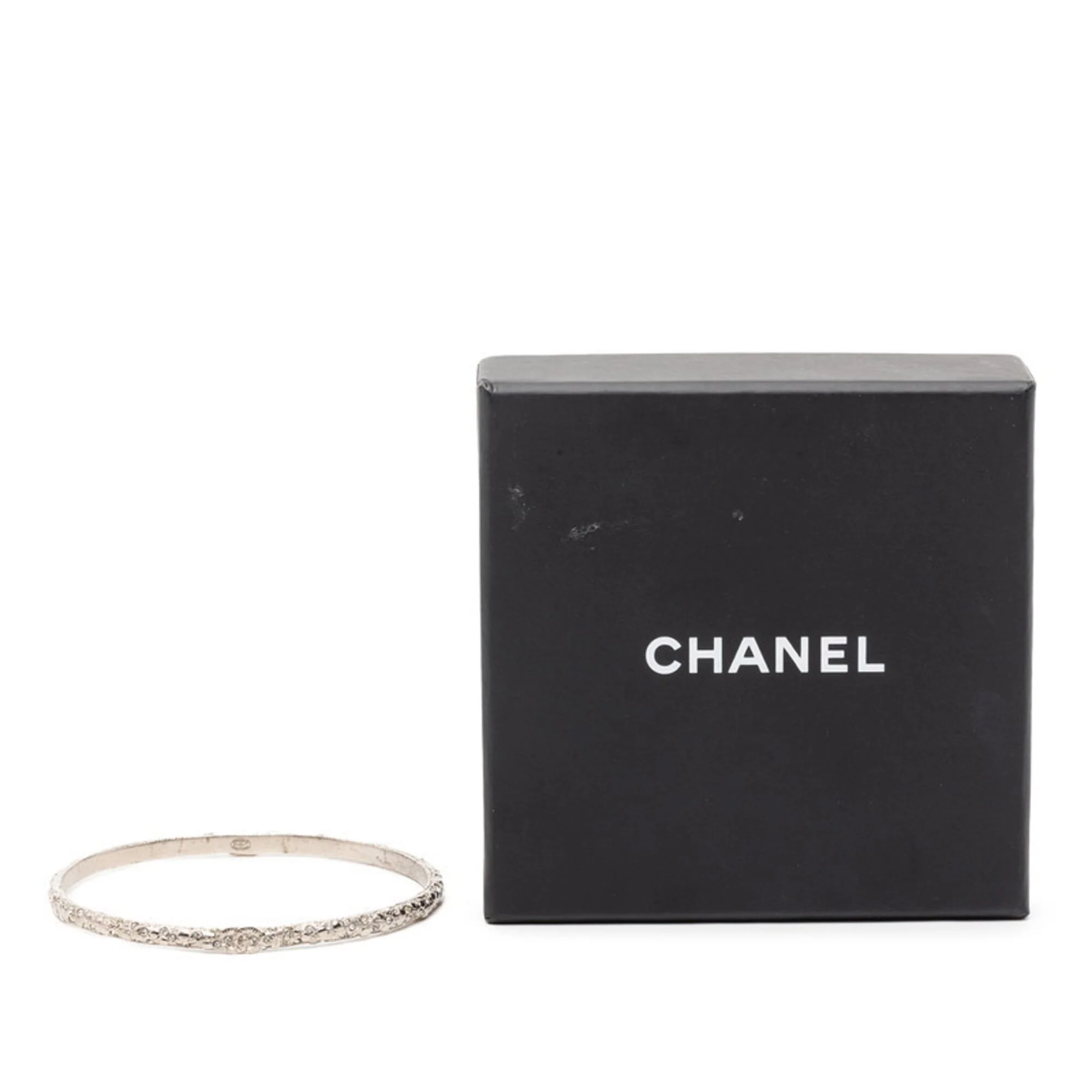 CC Logo Bracelet Silver-Tone Metal - Image 5