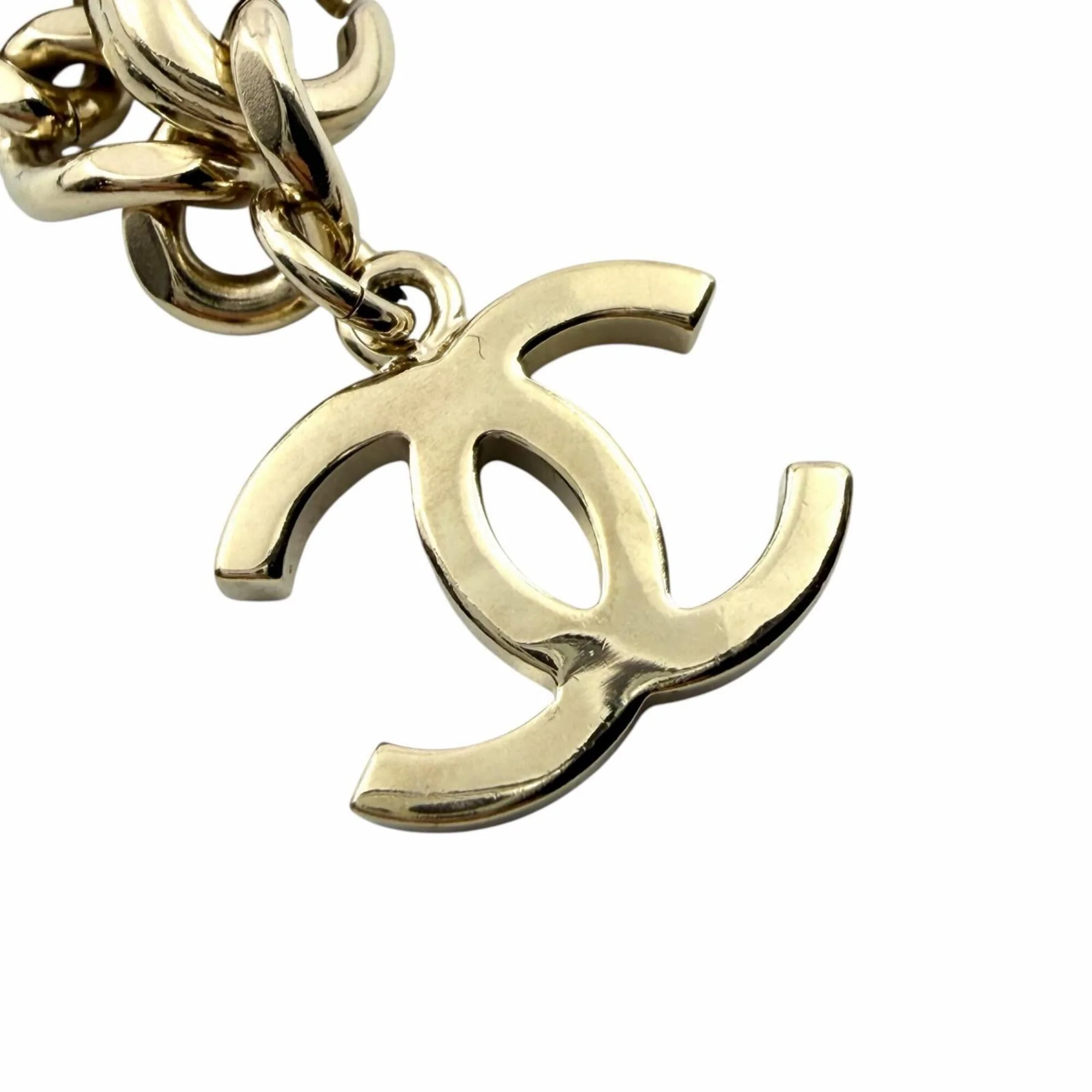CC Logo Chain Bracelet Metal - Image 4
