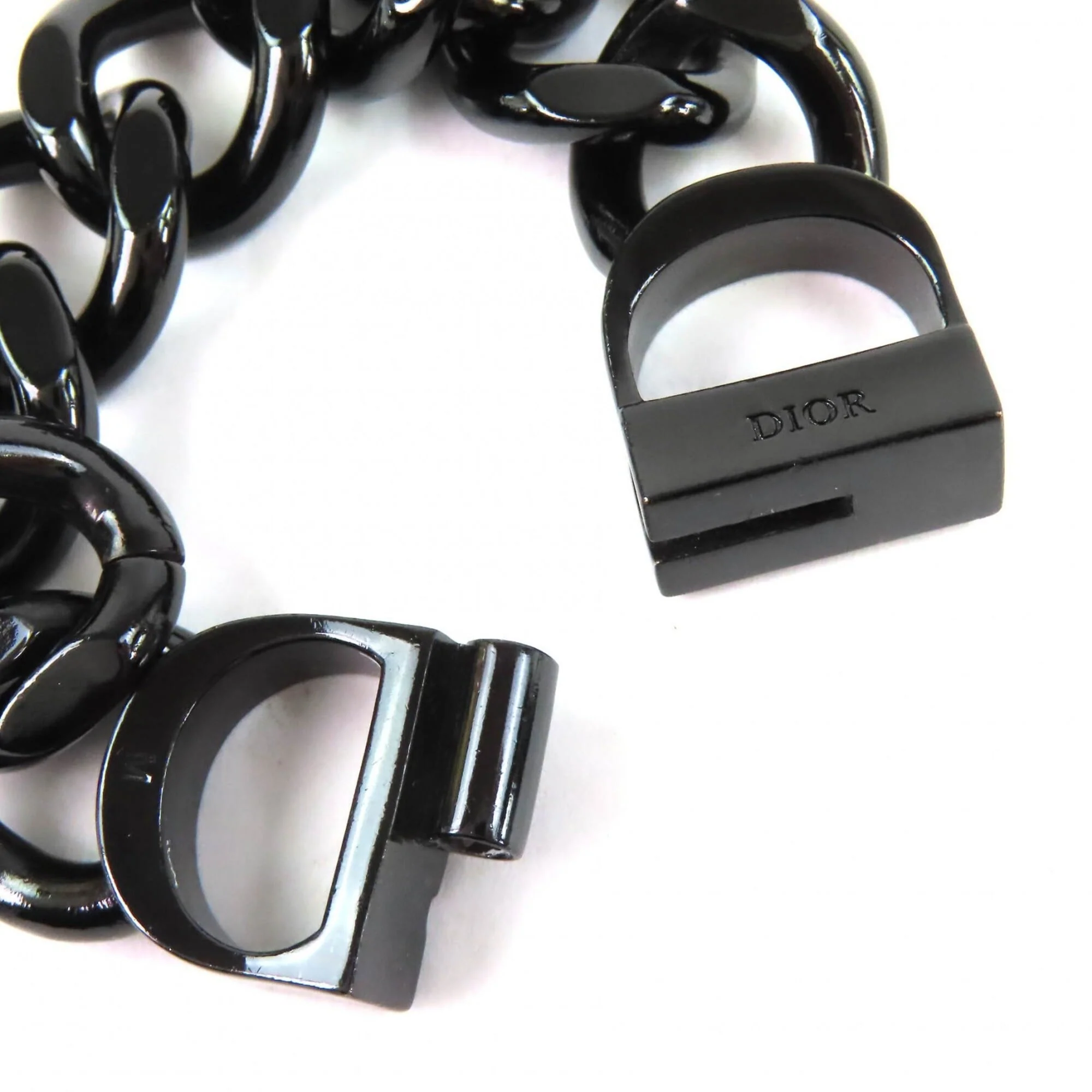 CD Icon Bracelet Black - Image 5