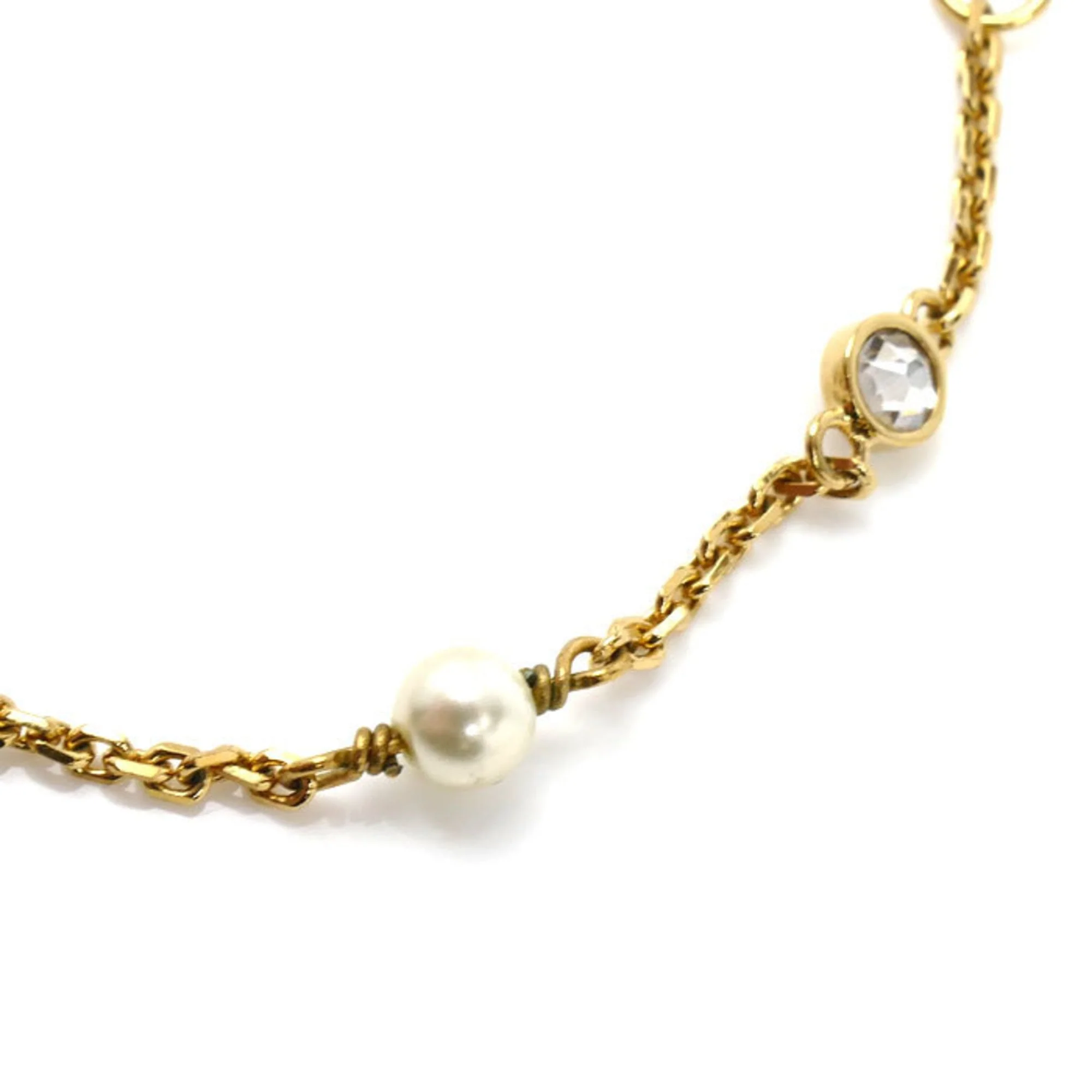 Clair D Lune Bracelet Metal and Faux Pearl - Image 3