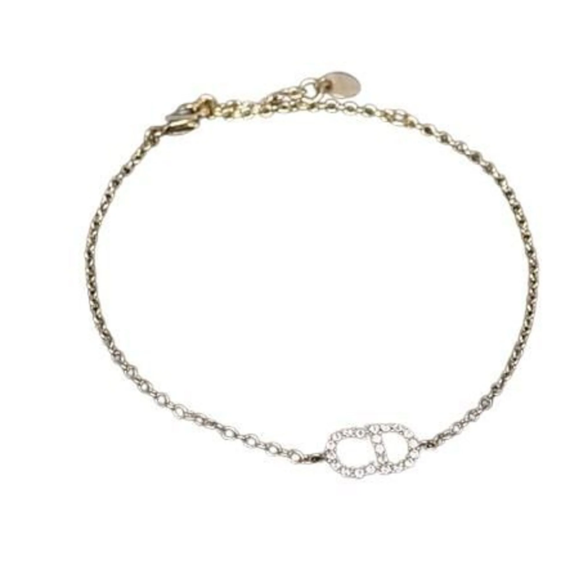 Clair D Lune Bracelet Metal Gold with Rhinestones