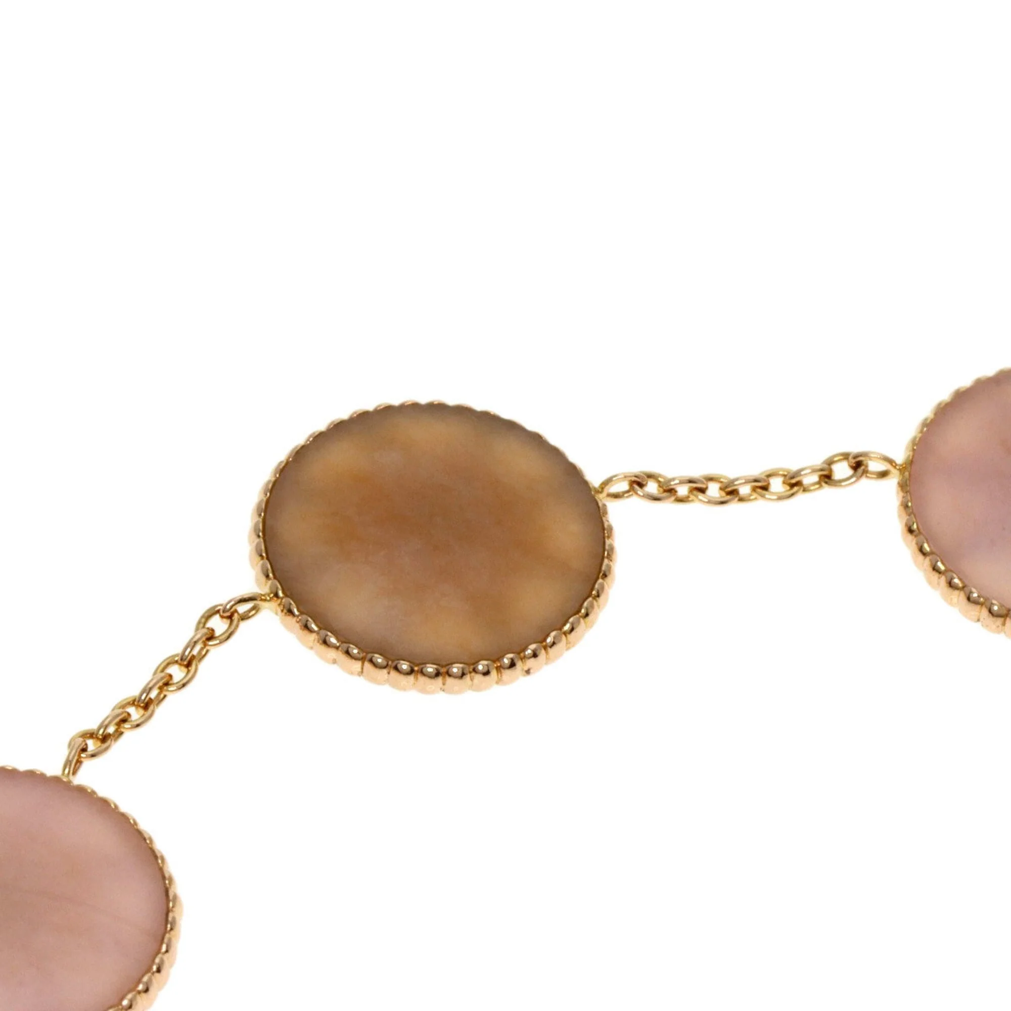 Rose des Vents Bracelet 18K Rose Gold with Diamond and Opal - Image 3