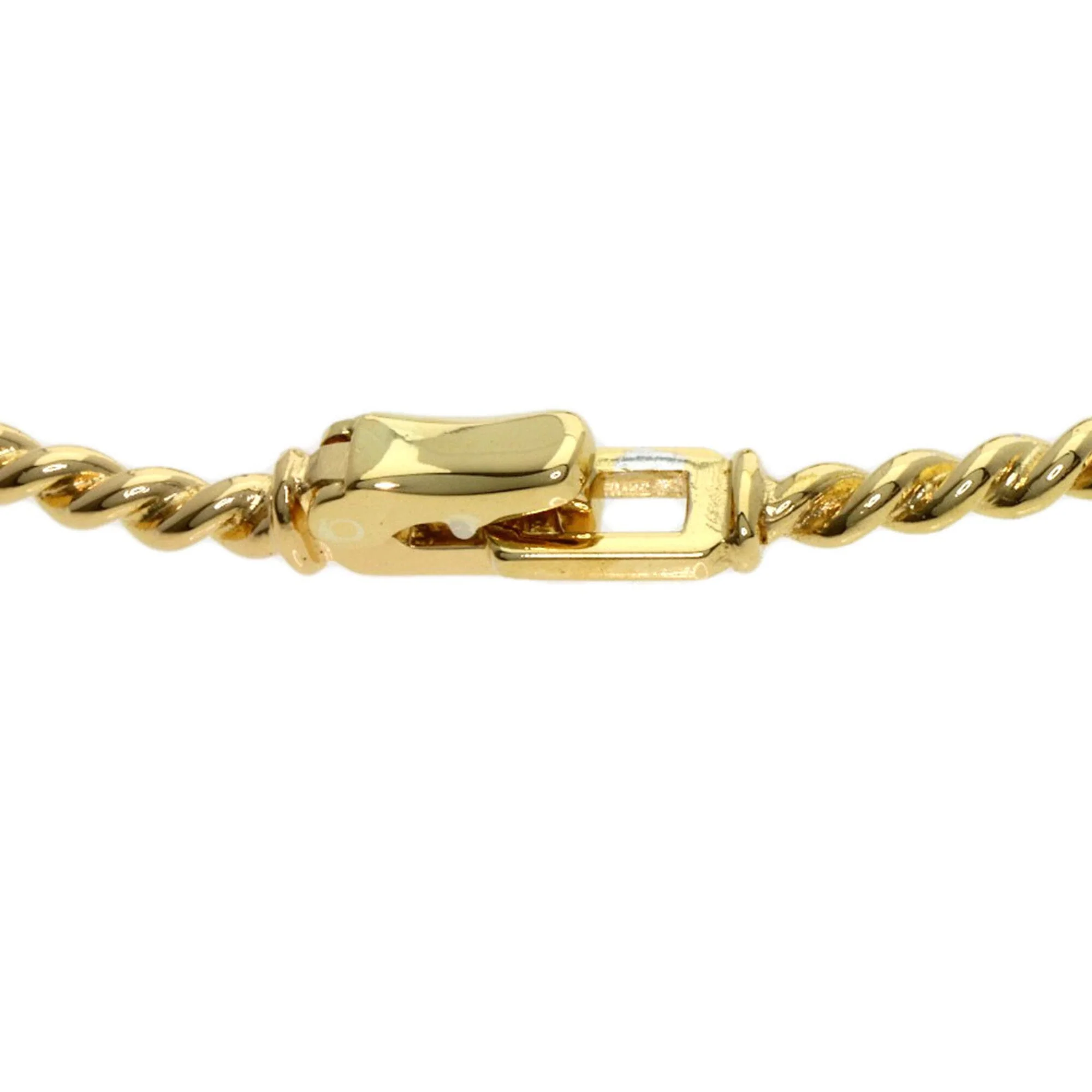 Twist Motif Bracelet 18K White Gold and 18K Yellow Gold - Image 4