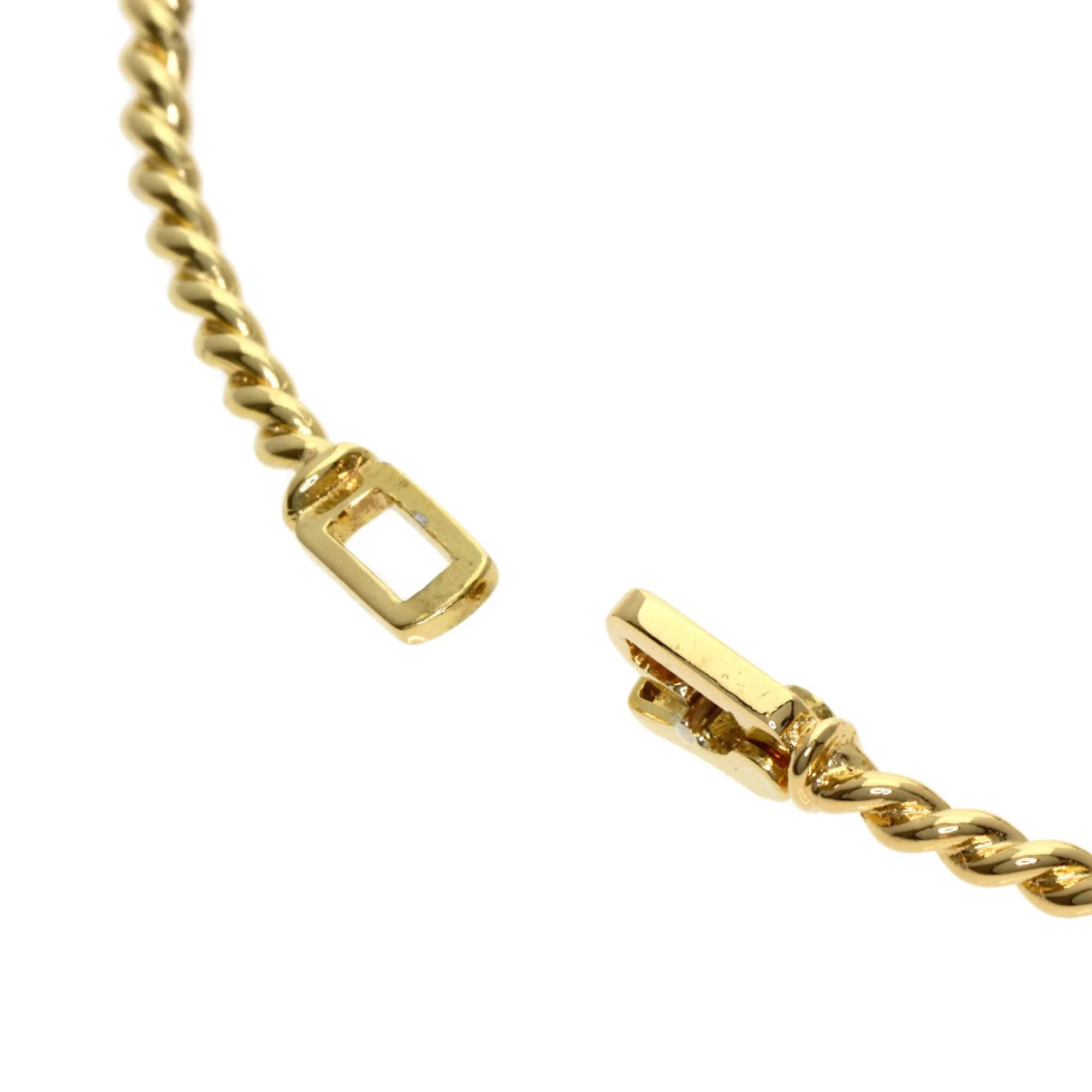 Twist Motif Bracelet 18K White Gold and 18K Yellow Gold - Image 5