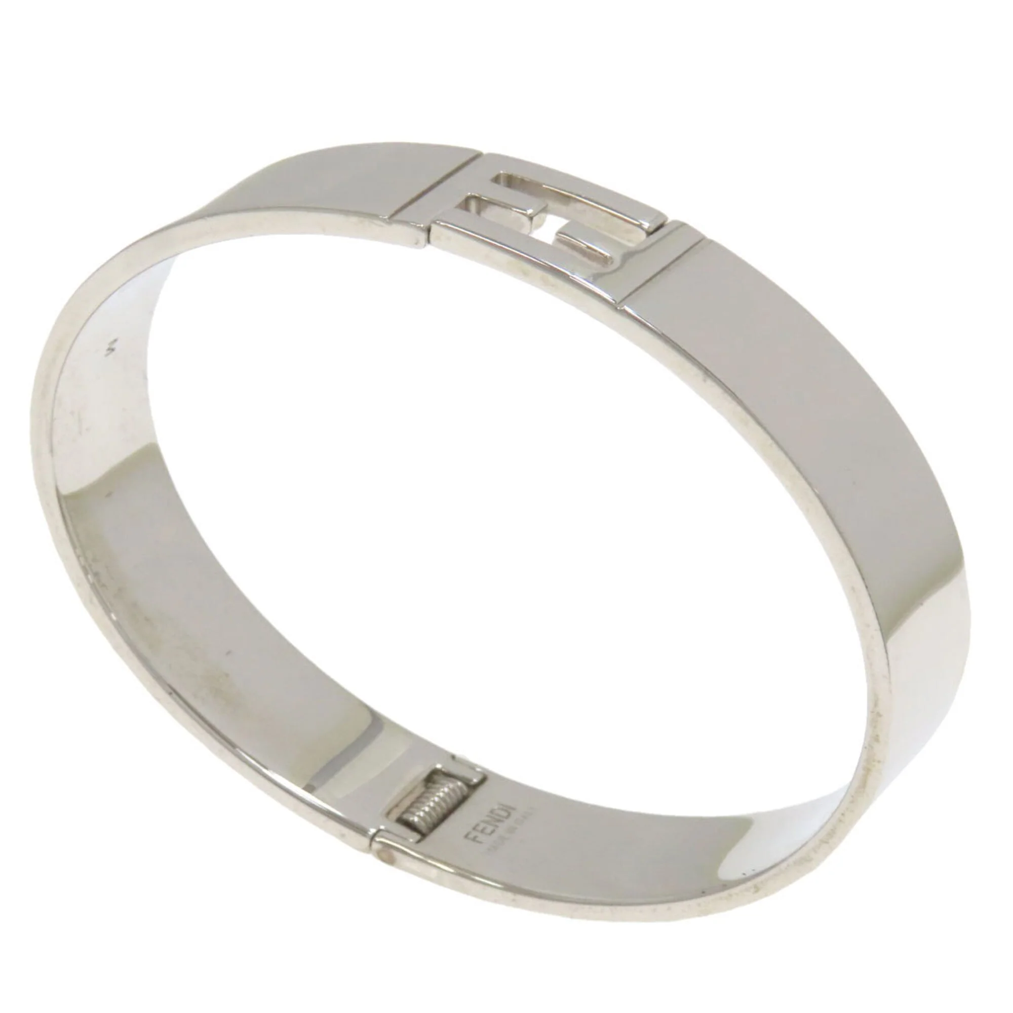 Bangle Bracelet Silver Metal - Image 2