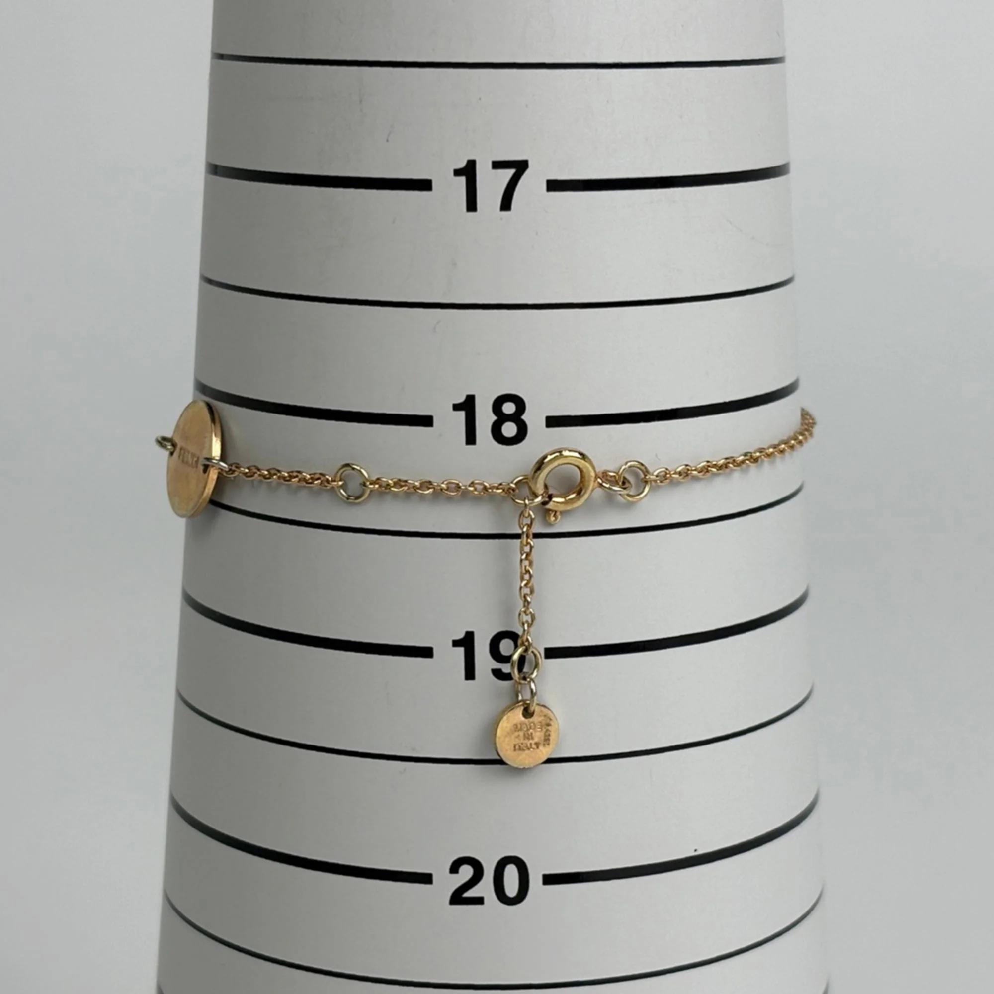 F Bracelet Rhinestone - Image 5