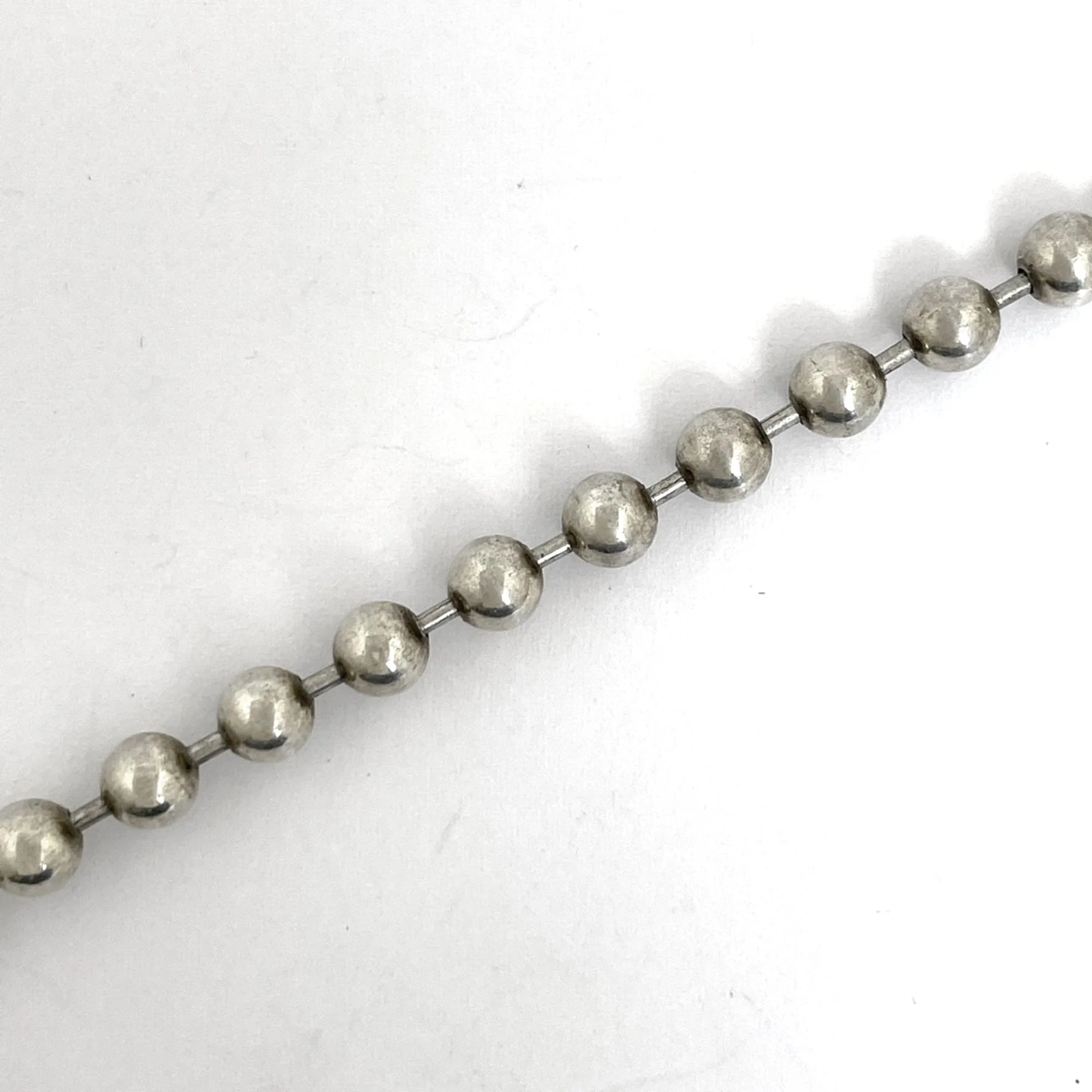 Ball Chain Bracelet Sterling Silver - Image 2