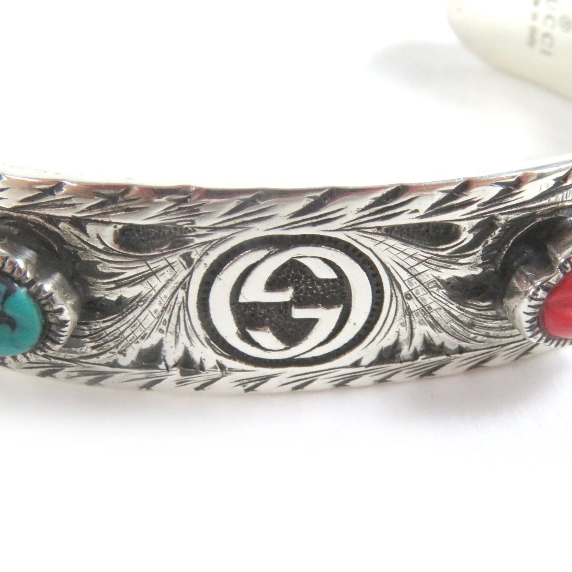 Bangle Sterling Silver with Turquoise Bracelet - Image 6