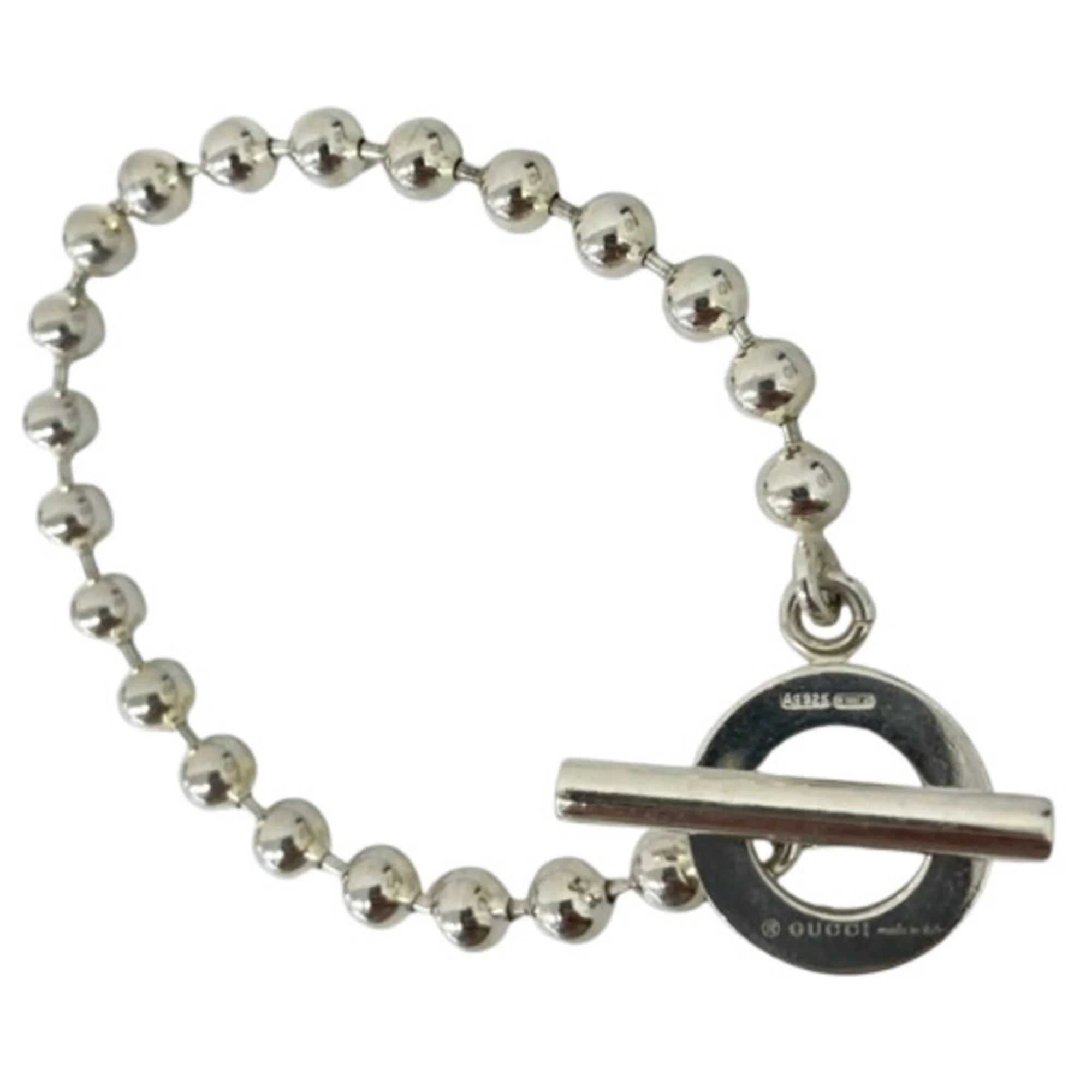 Charm Bracelet Ball Chain Sterling Silver - Image 2