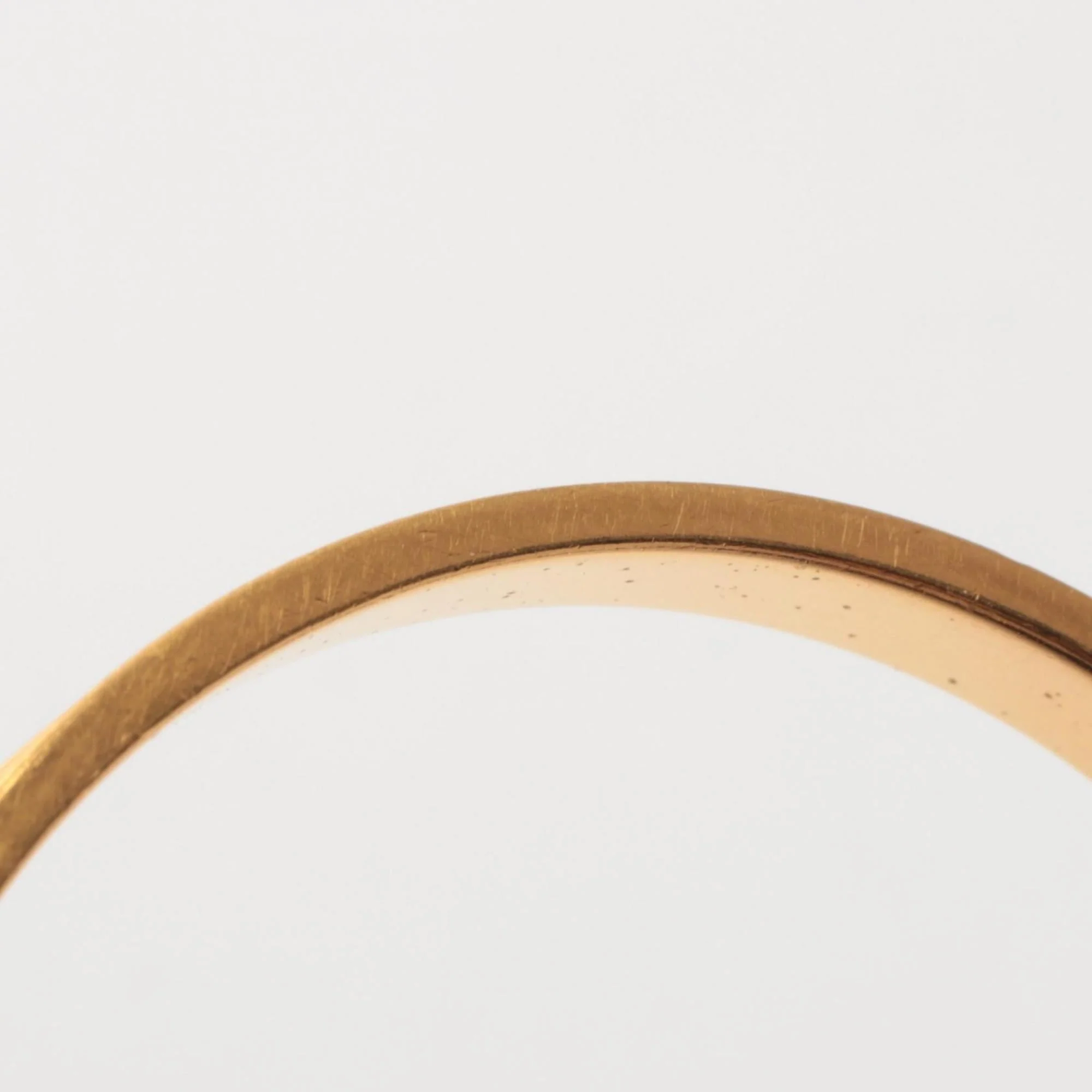Bangle Gold and Leather Red Bracelet - Image 7