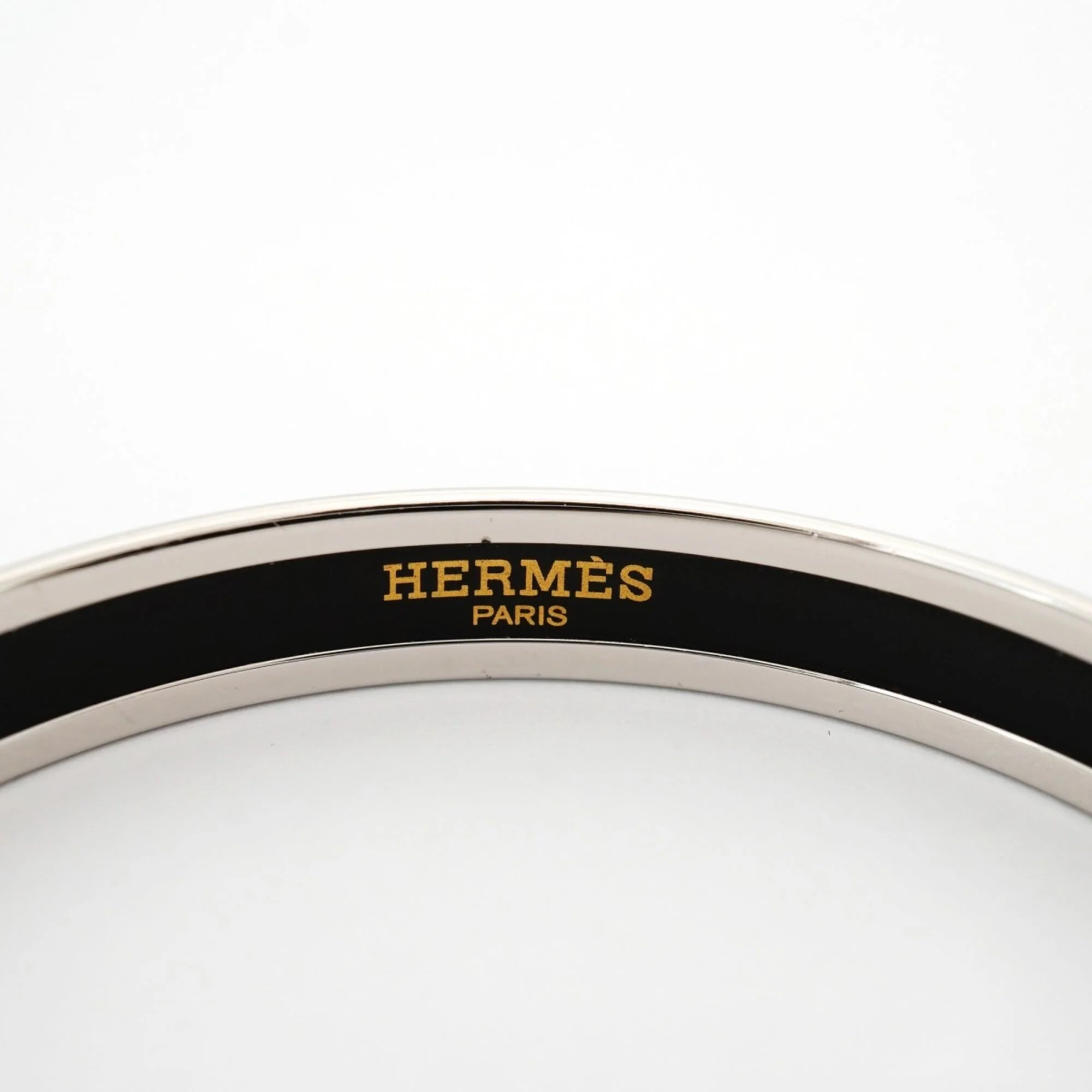 Bangle Metal Silver and White Bracelet - Image 4
