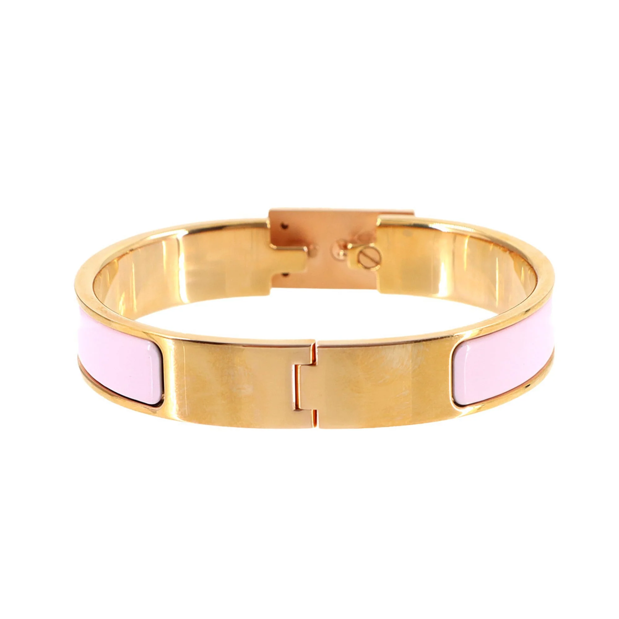 Bangle Pink Gold and Rose Dragee Bracelet - Image 3