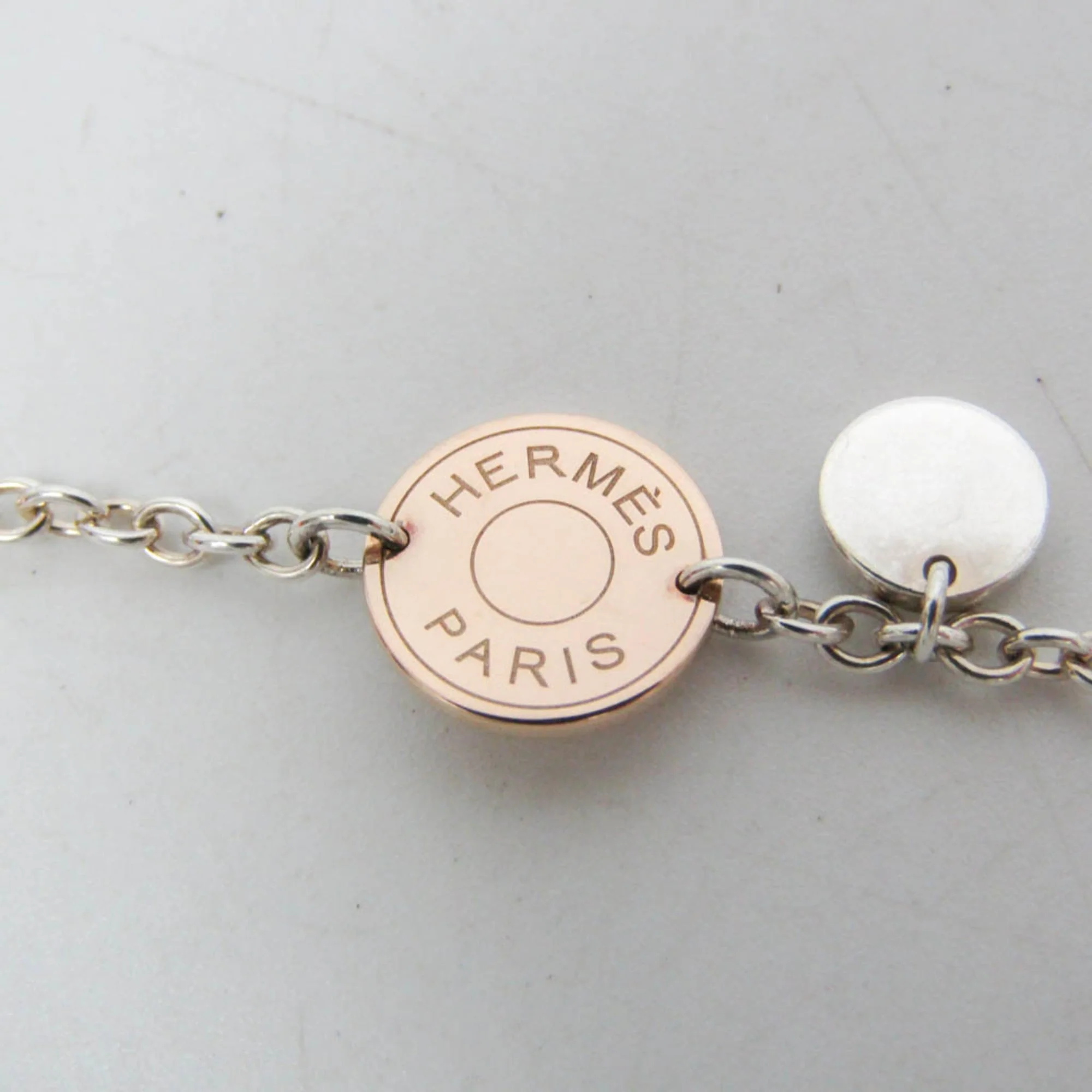 Bracelet 18K Rose Gold and Sterling Silver - Image 8