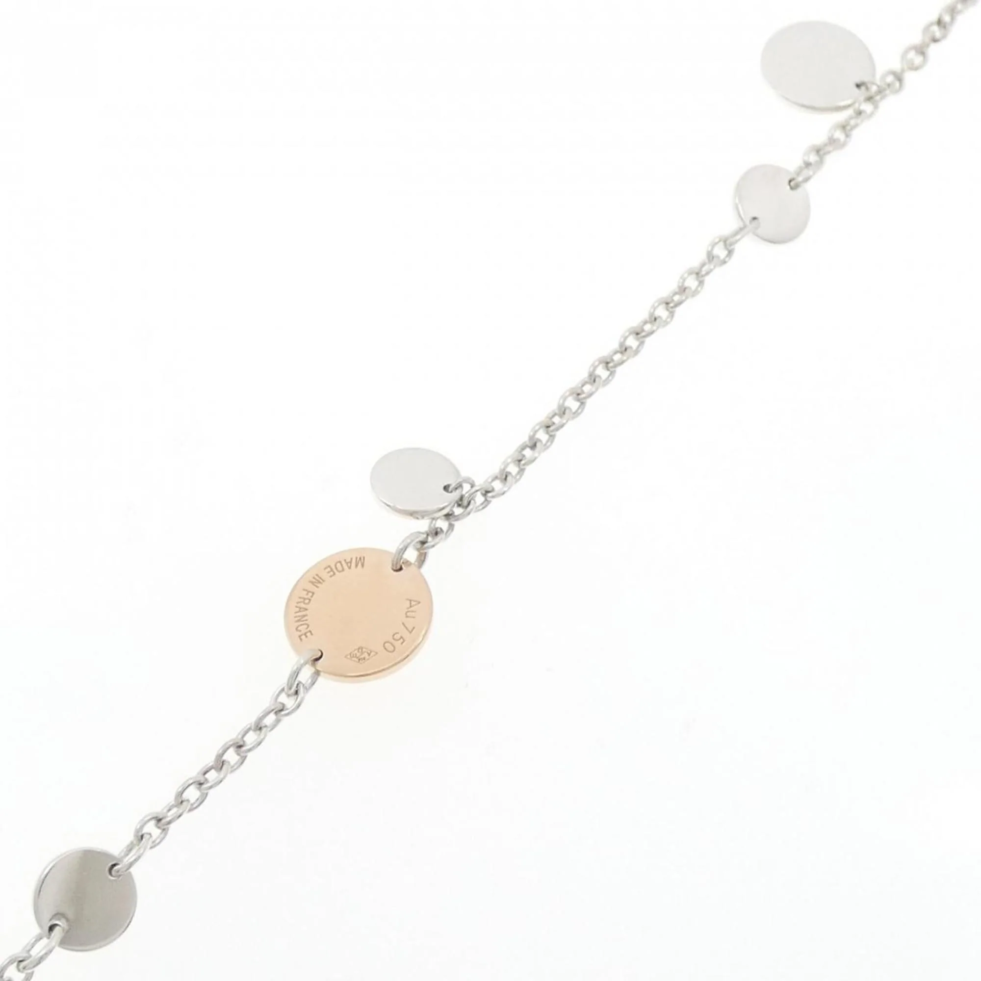 Bracelet 18K Rose Gold and Sterling Silver - Image 2
