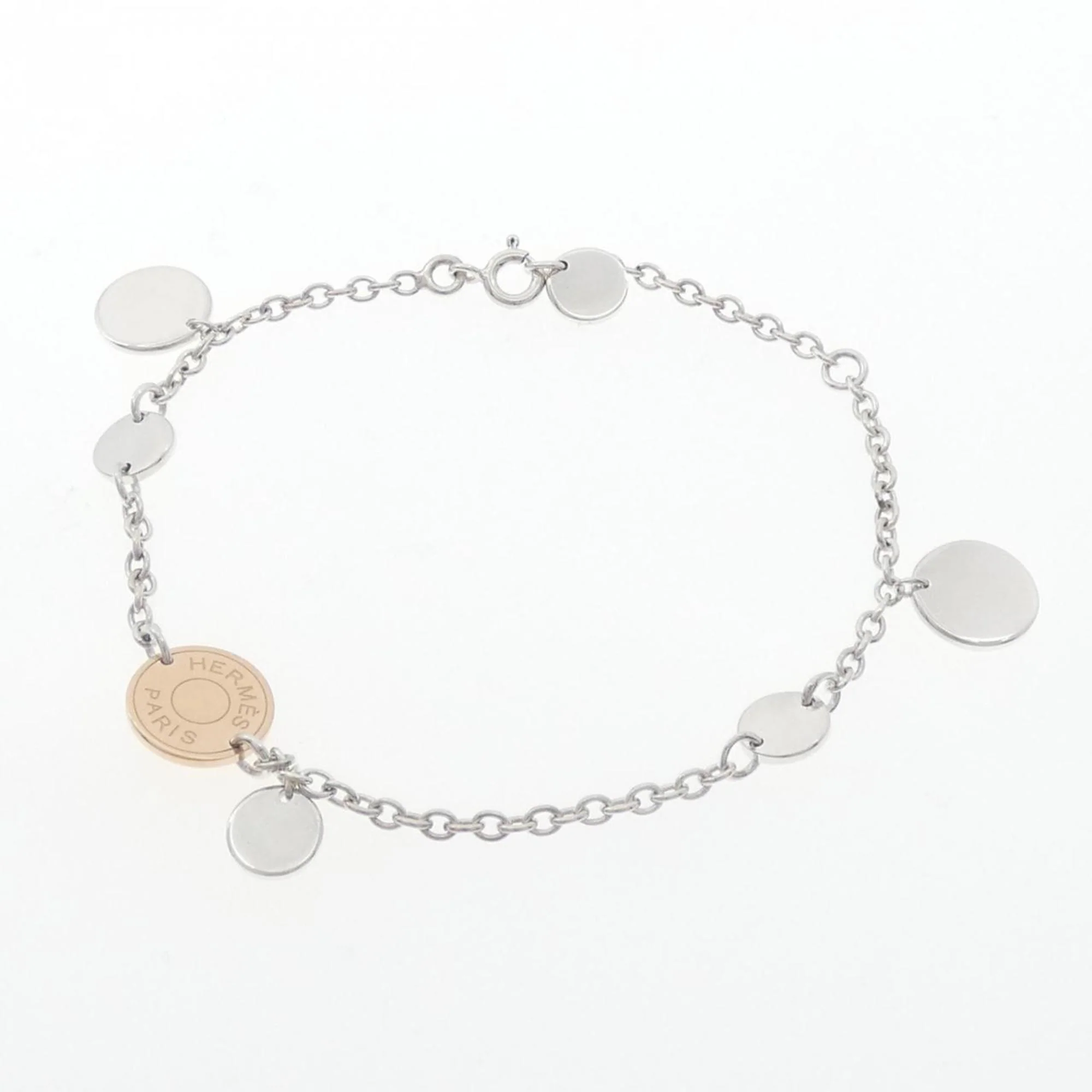 Bracelet 18K Rose Gold and Sterling Silver - Image 3