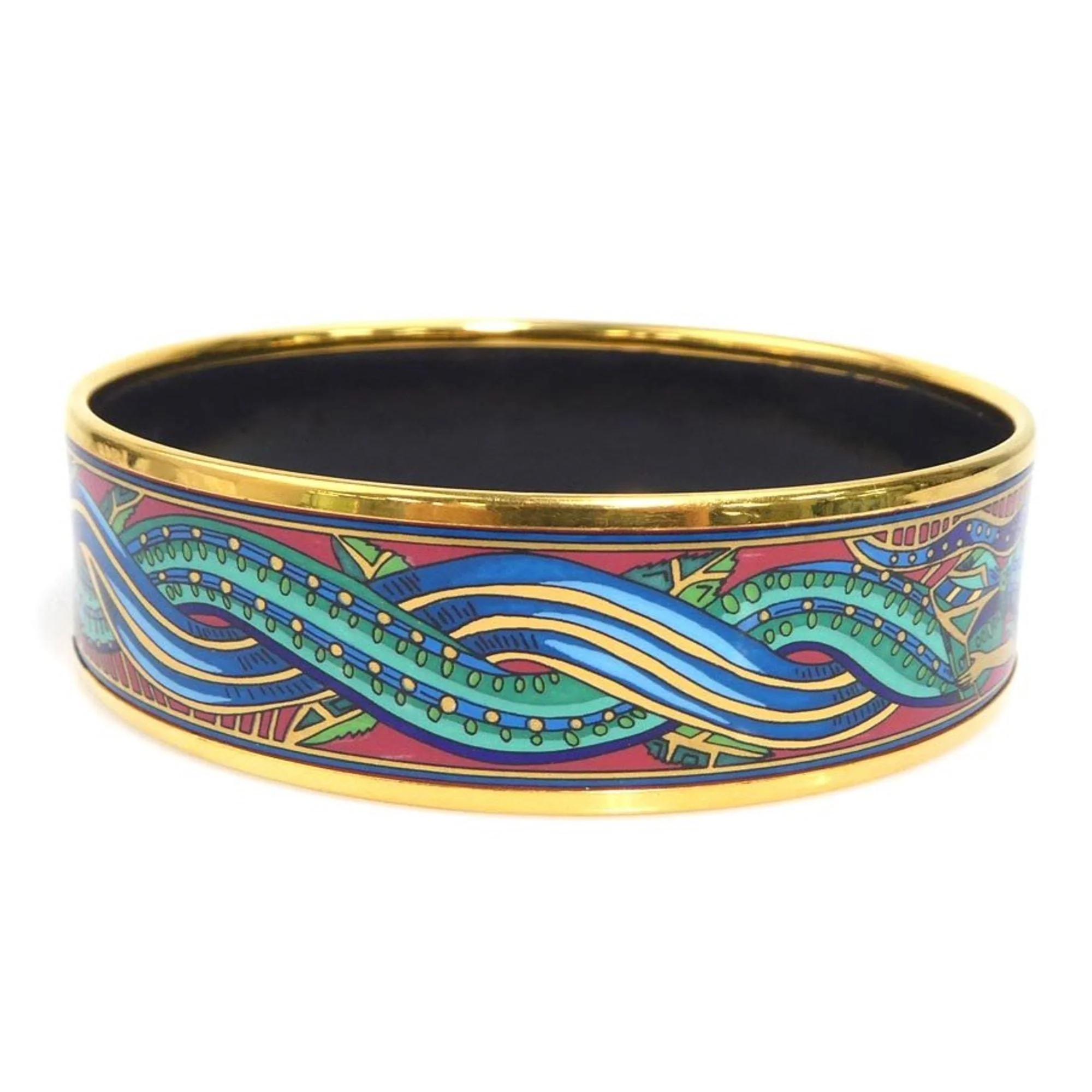 Bracelet Enamel and Metal Gold Multi-color - Image 4