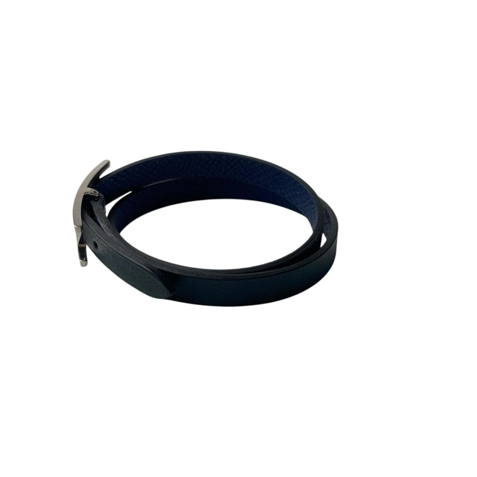 Bracelet Leather Navy - Image 4