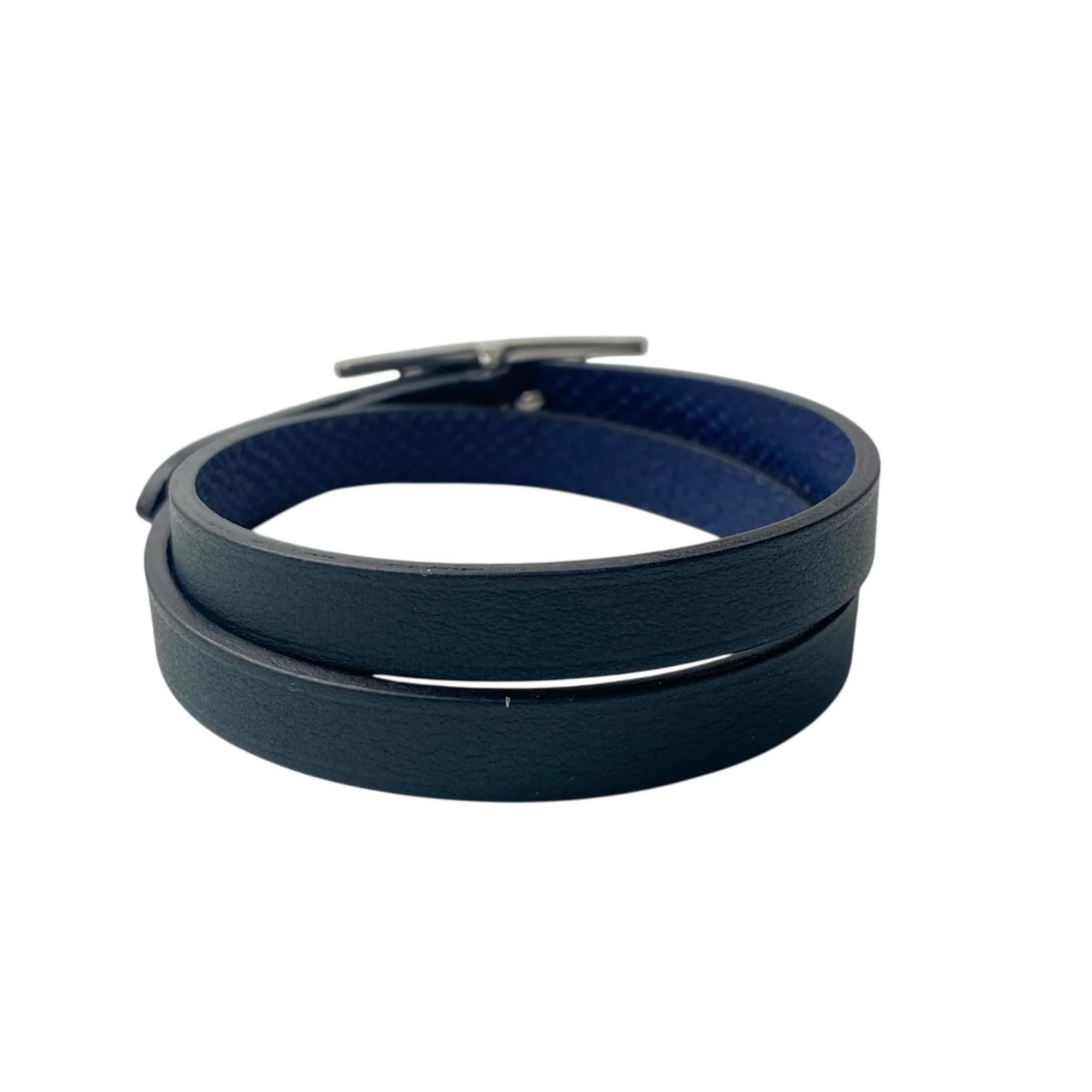 Bracelet Leather Navy - Image 5