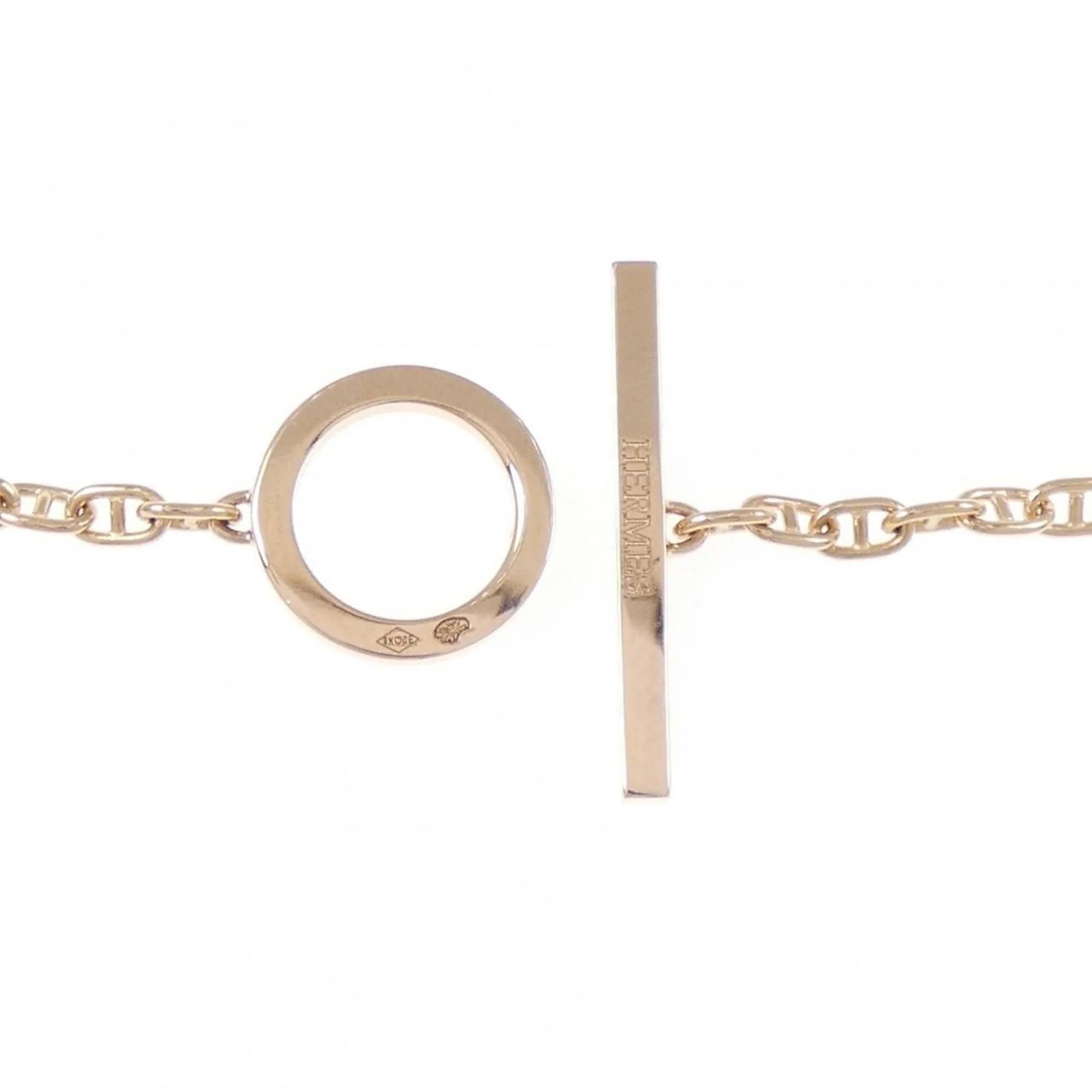 Chaine D'Ancre Contour Bracelet 18K Rose Gold With Diamond - Image 4