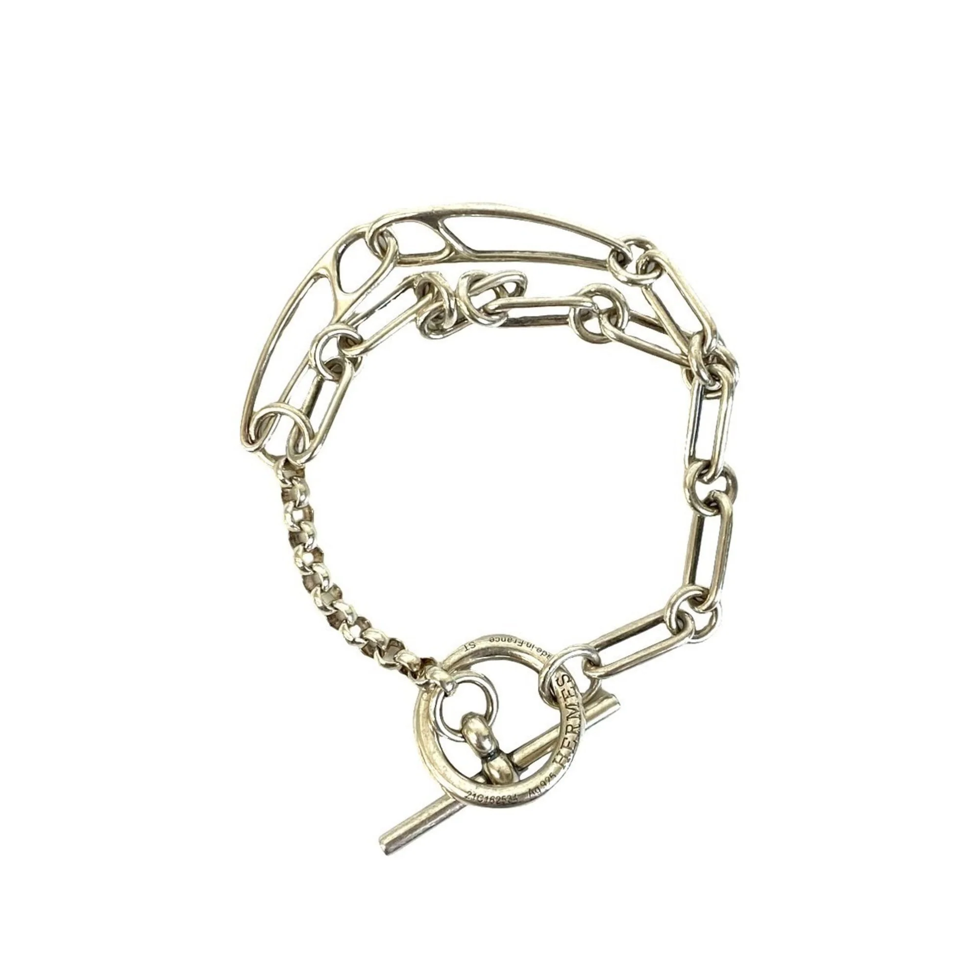 Chaine d'Ancre Punk Bracelet Sterling Silver