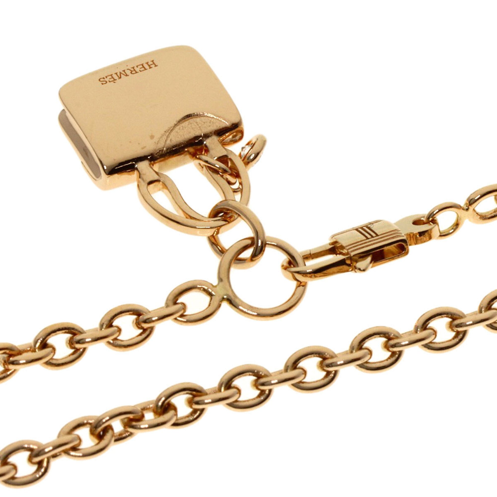 Charm Bracelet 18K Rose Gold with Diamond - Image 3