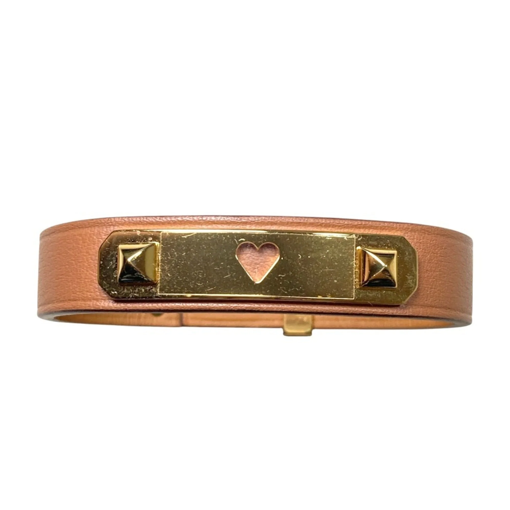 Charm Bracelet Swift Leather Brown - Image 4