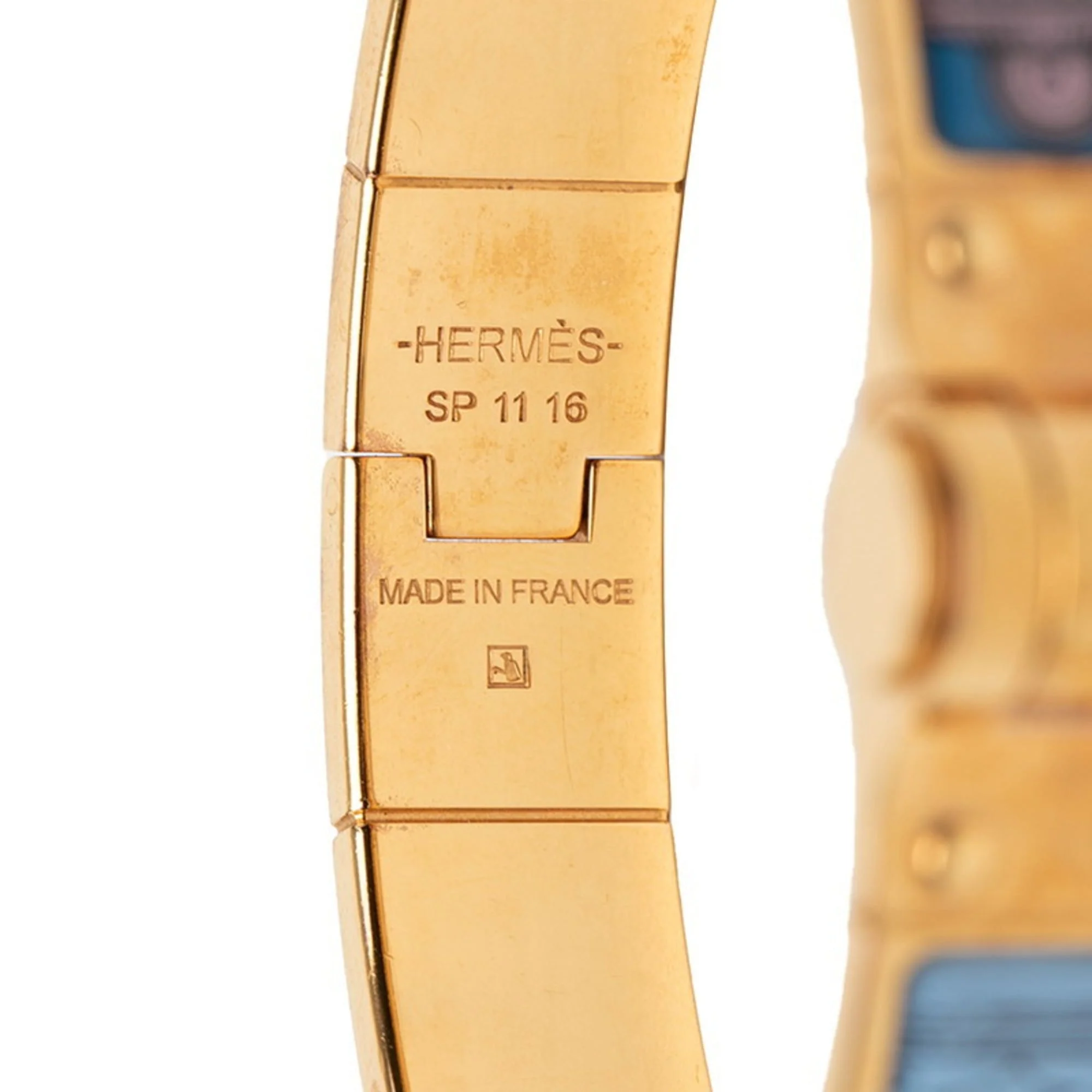 CharniŹre Bracelet Gold Multicolor Plated Mini - Image 4