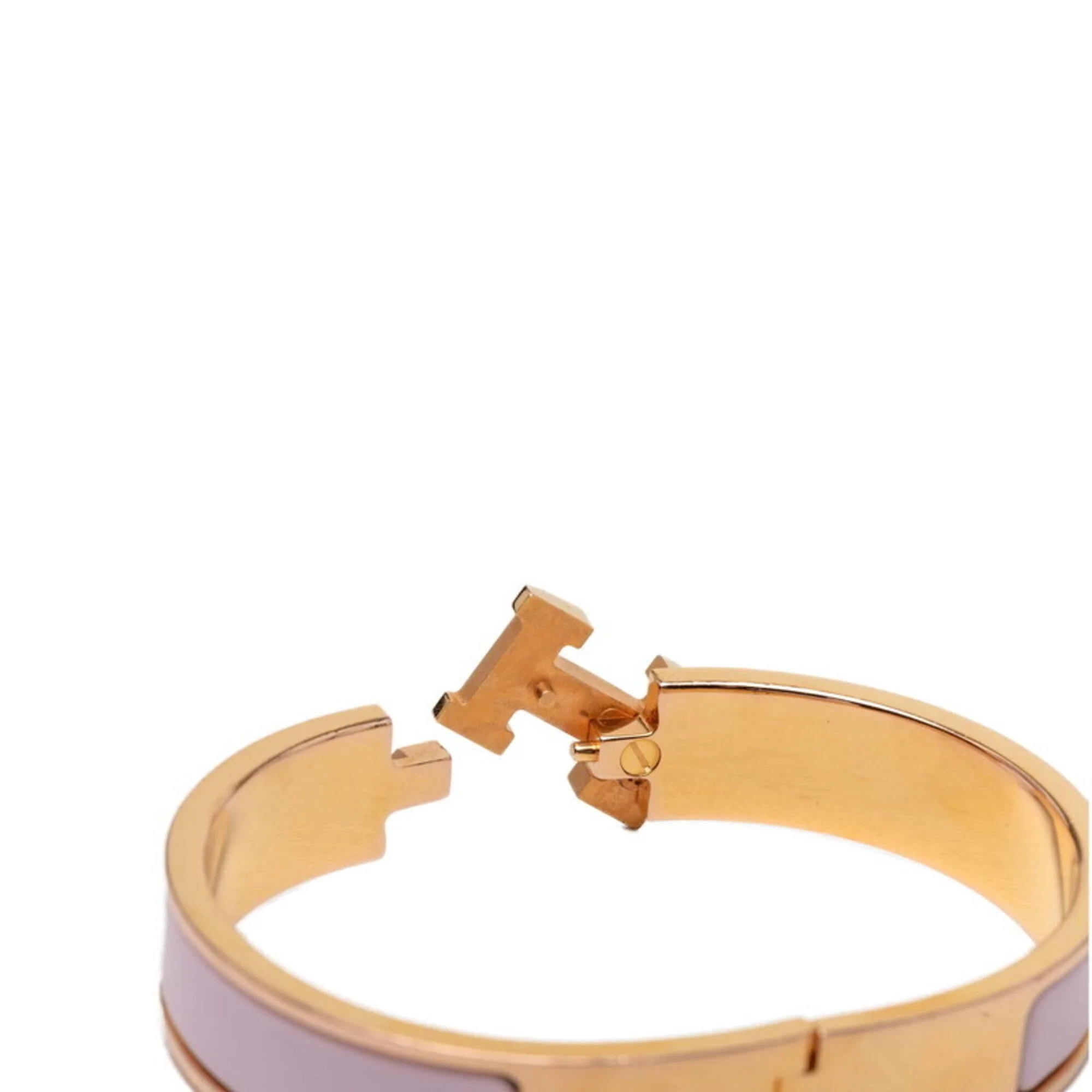 Clic Bracelet Enamel Gold and Pink - Image 5