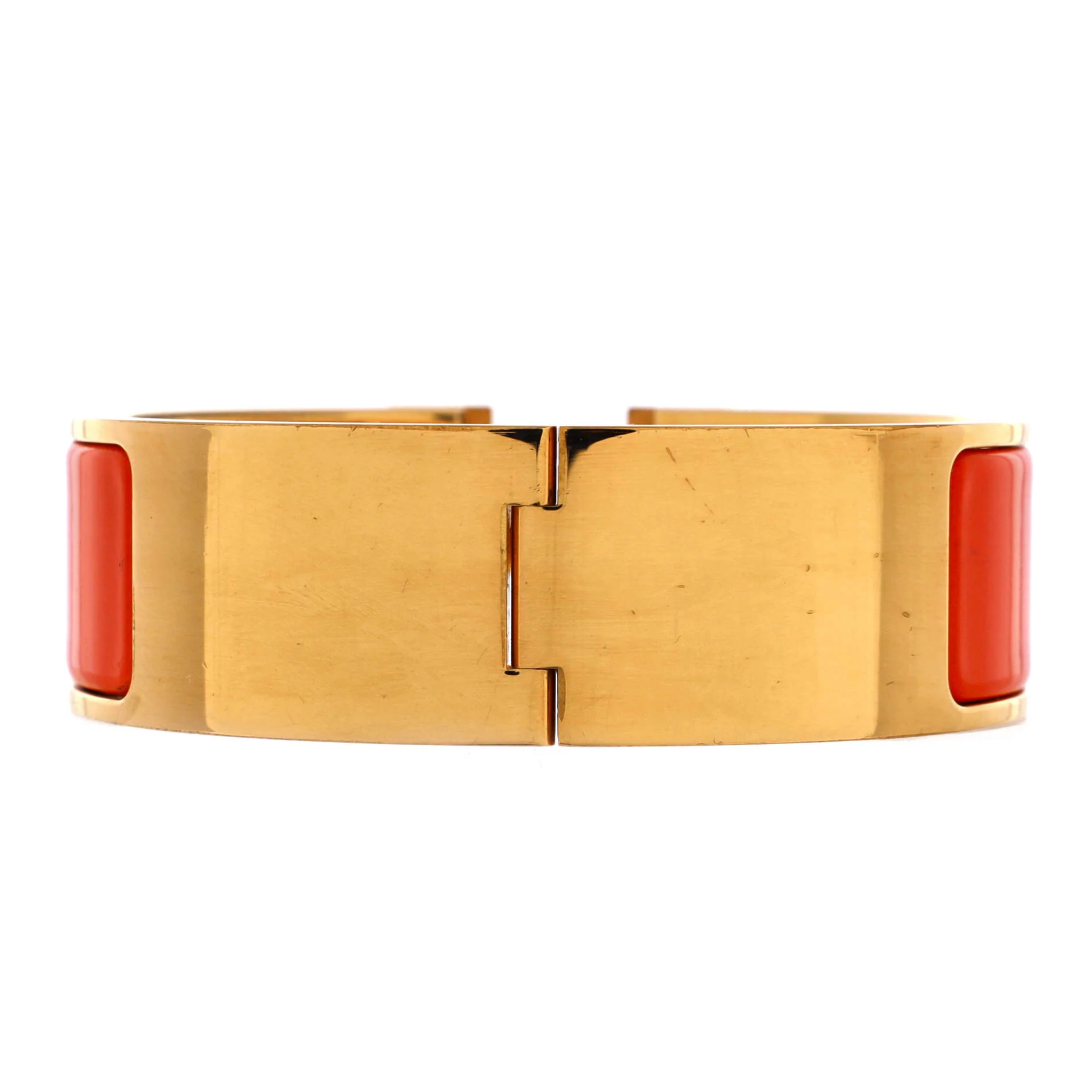Clic Clac H Bracelet Metal and Enamel Wide - Image 2