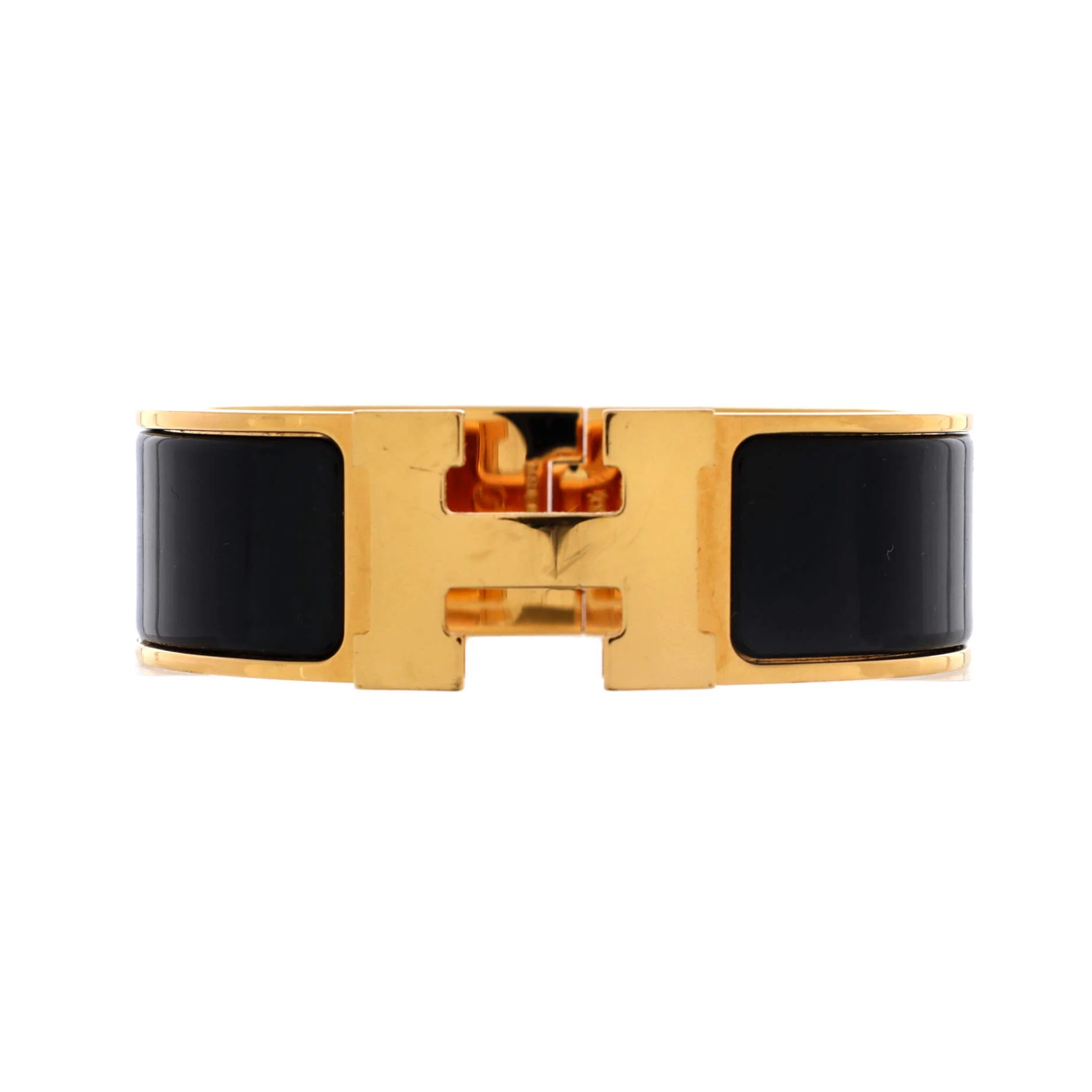Clic H Bracelet Enamel Wide