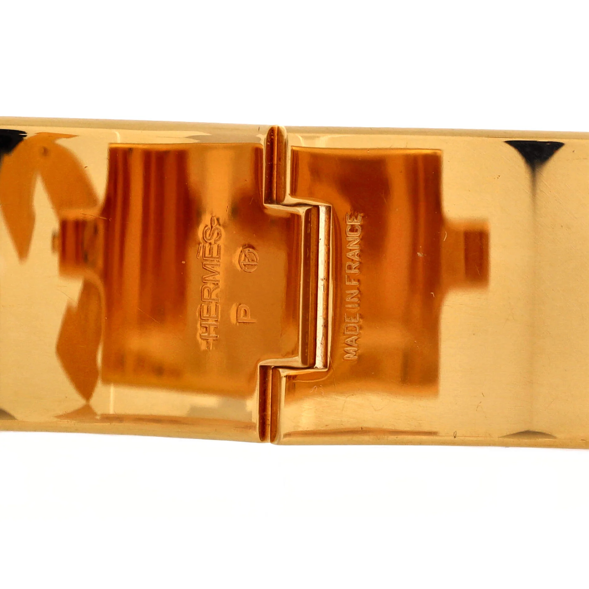 Clic H Bracelet Enamel Wide - Image 3