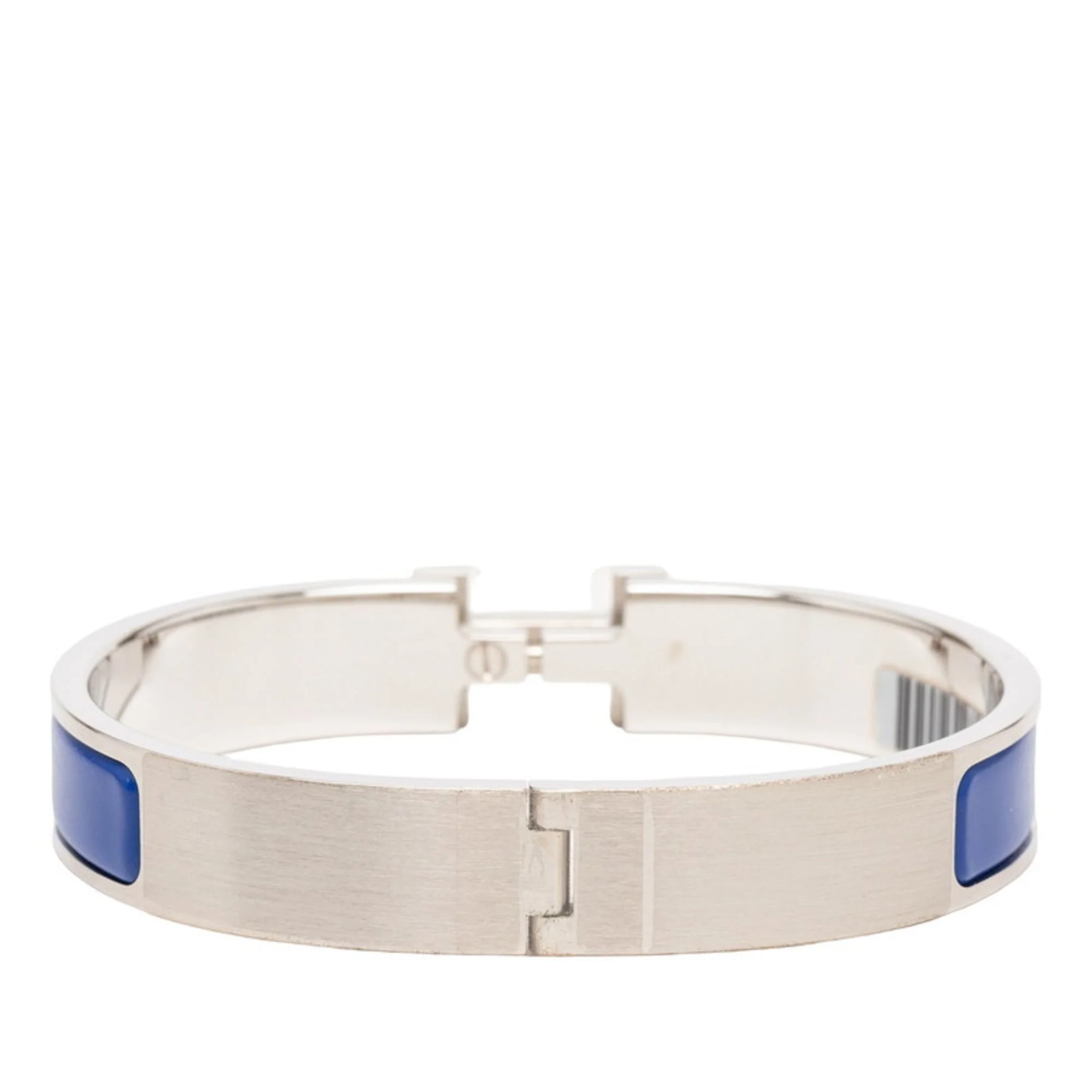 Click H Bracelet Silver and Blue Metal - Image 3