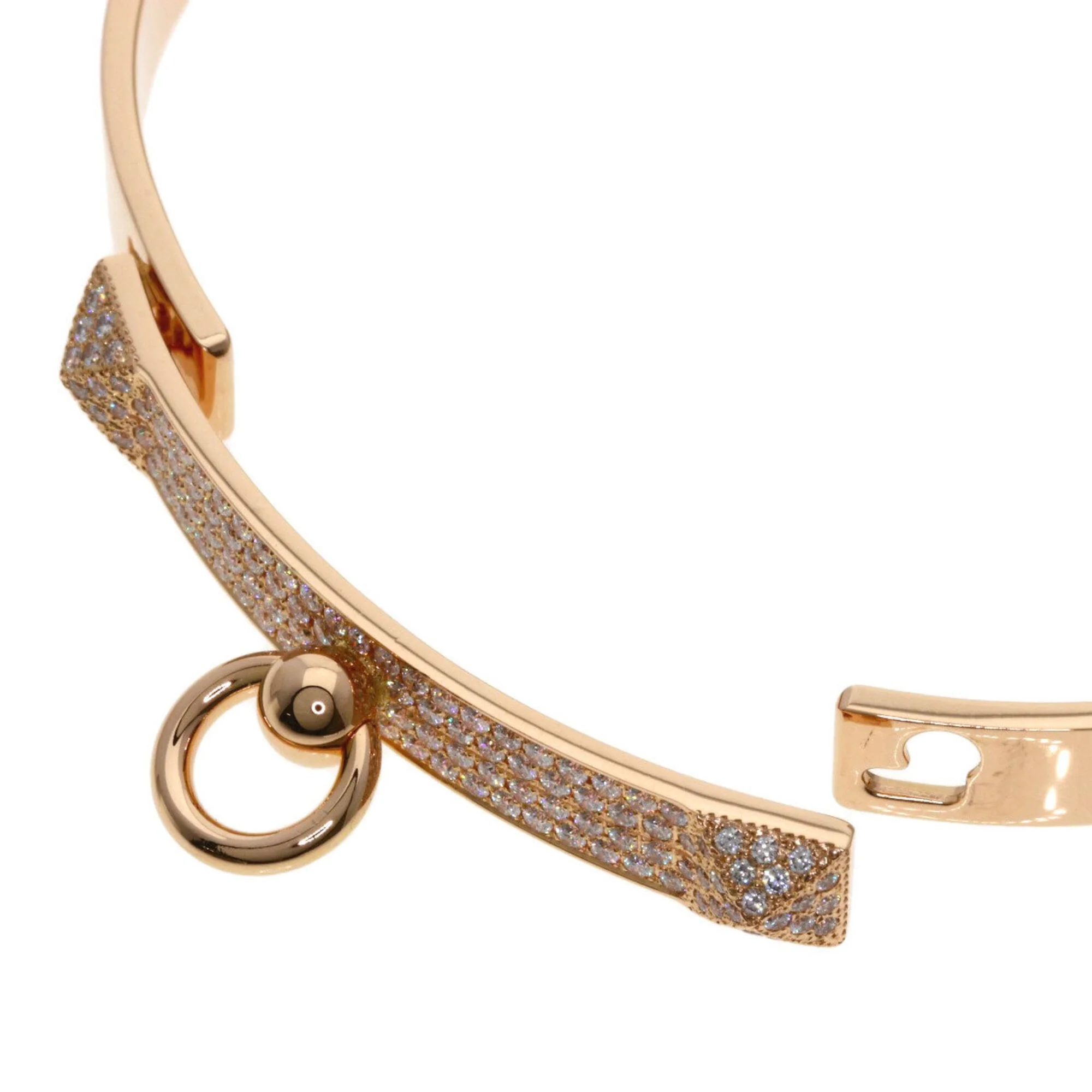Collier de Chien Bracelet 18K Rose Gold with Diamond - Image 6