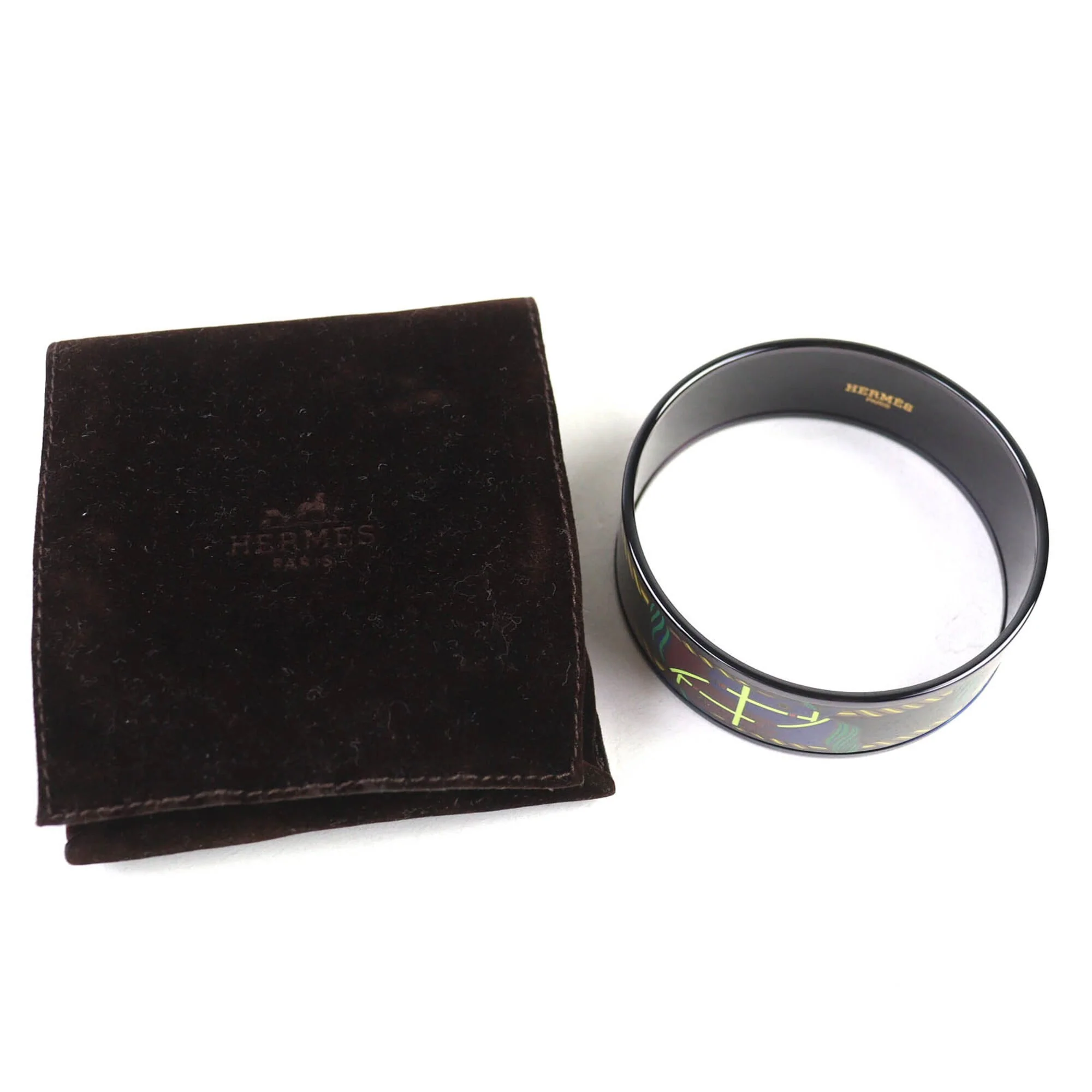 Email GM Click HH Bandana Bracelet Black and Multicolor - Image 2