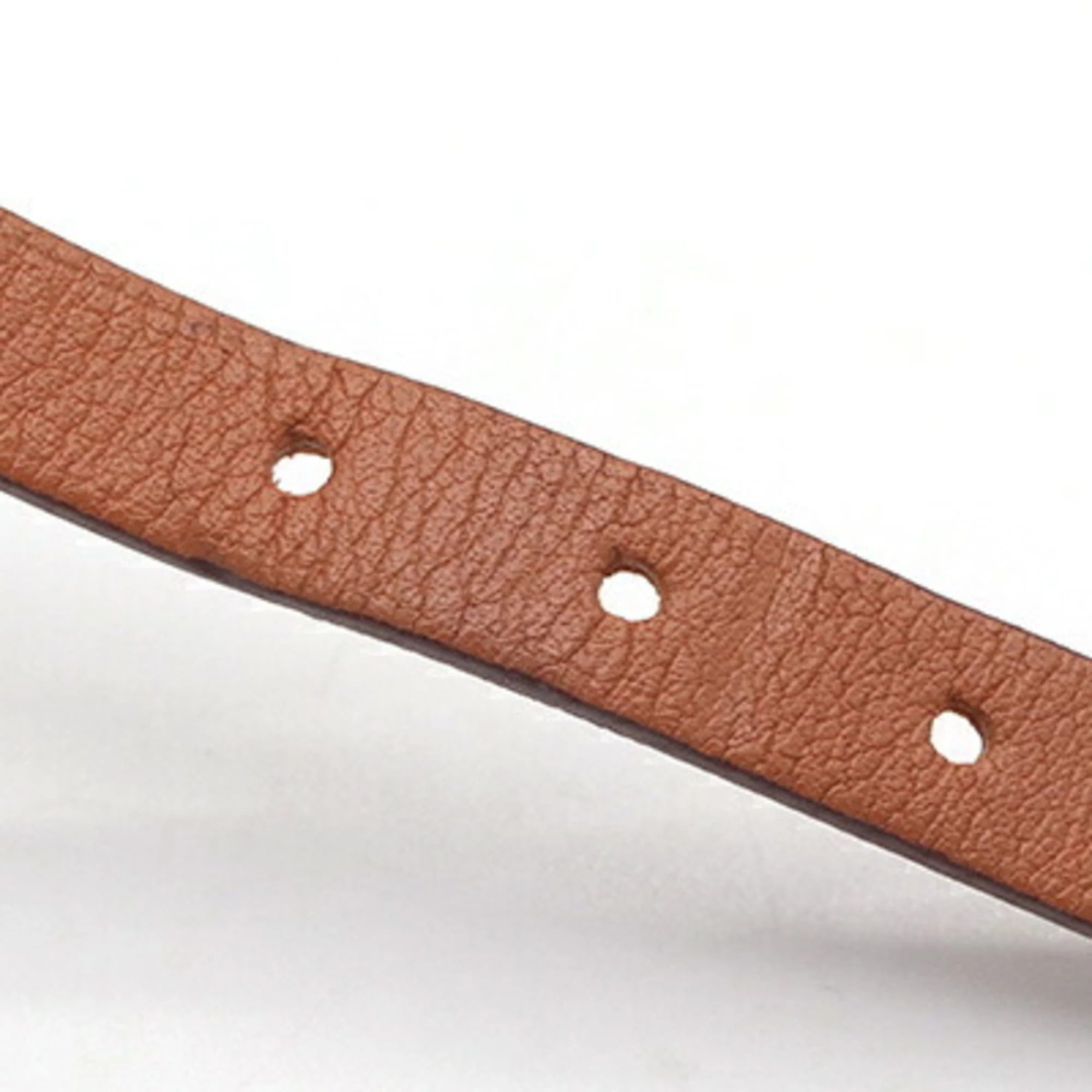 Etrier Double Tour Bracelet Swift Leather Brown - Image 5