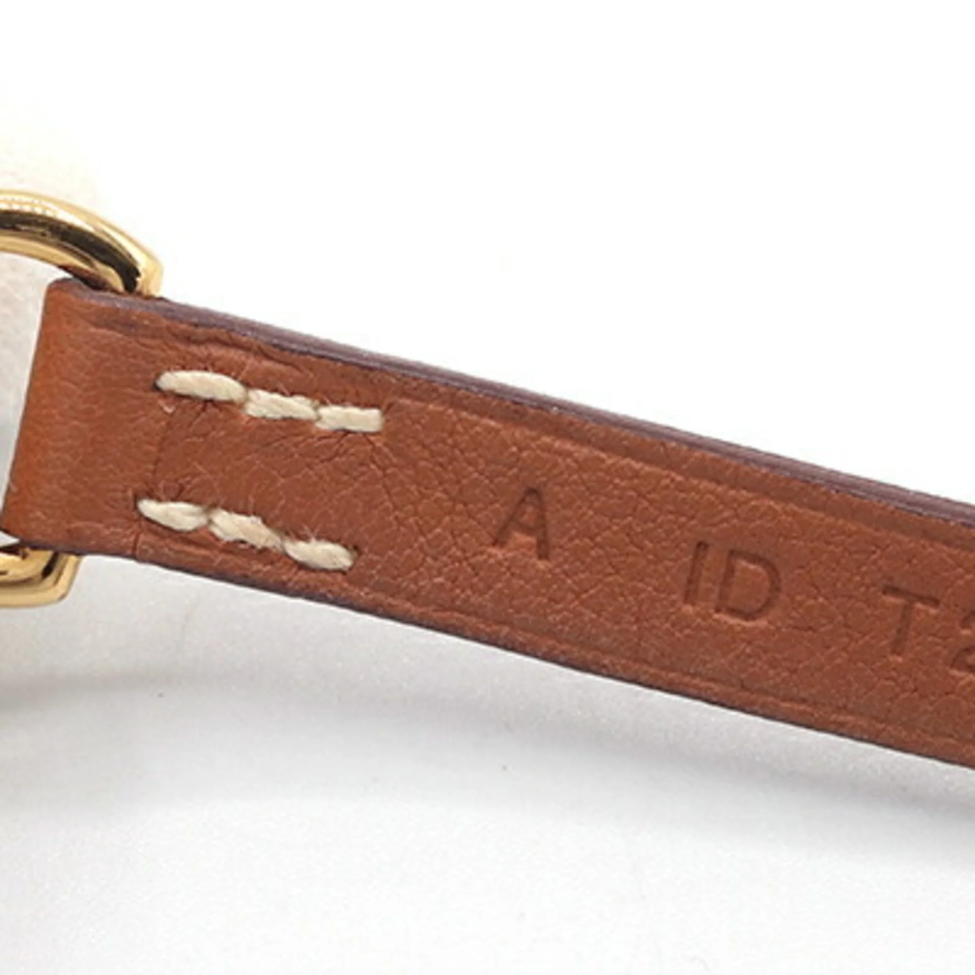 Etrier Double Tour Bracelet Swift Leather Brown - Image 6