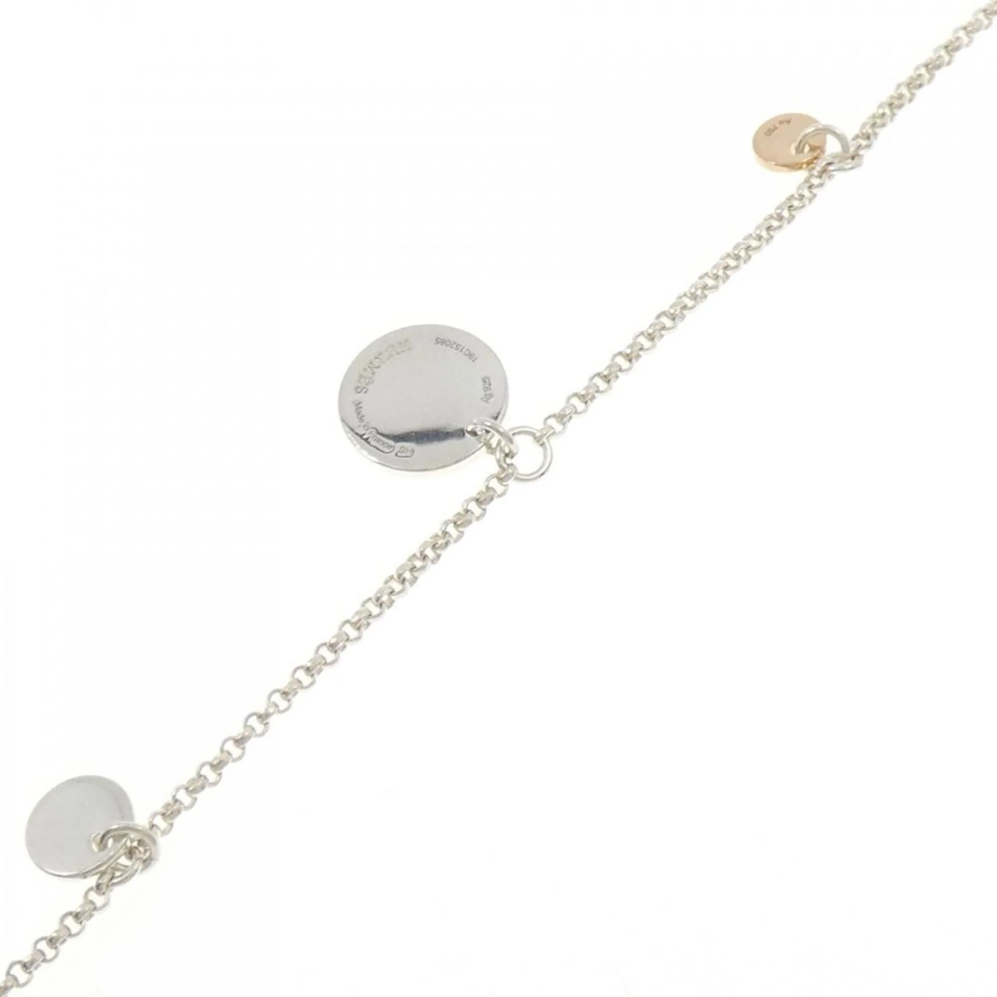 Exlibris Bracelet 18K Rose Gold and Sterling Silver - Image 2
