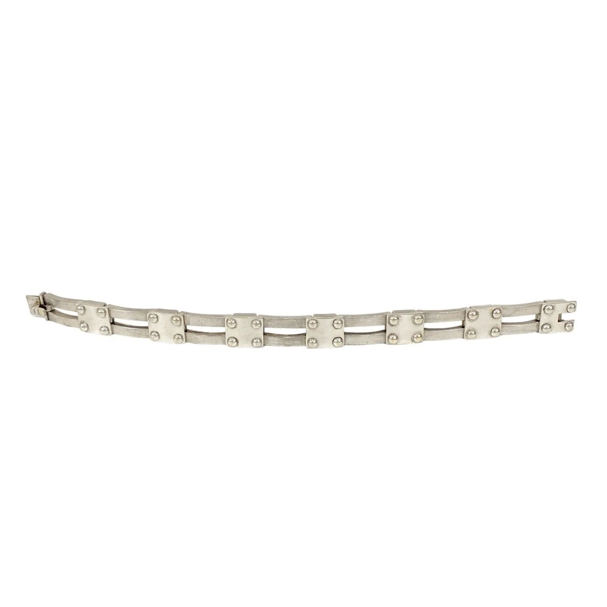 Gate Motif Bracelet Sterling Silver - Image 6