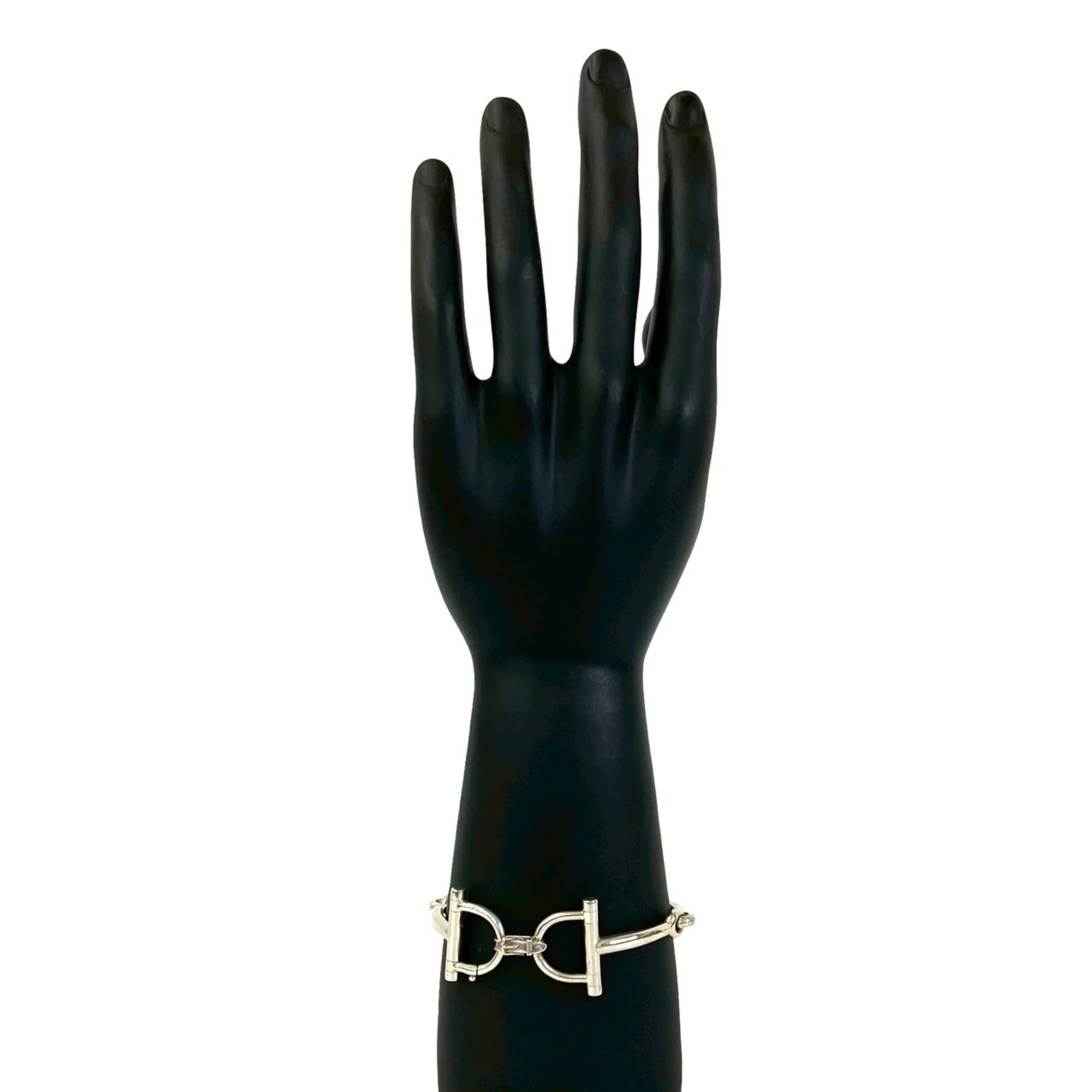 Horsebit Belt Bracelet Sterling Silver - Image 2