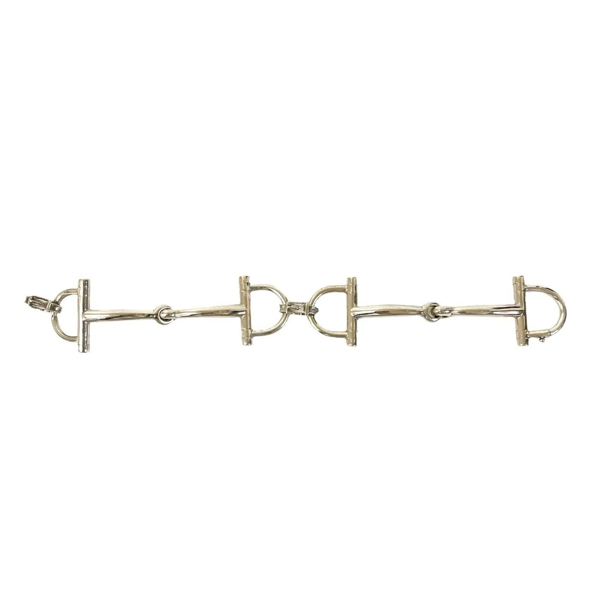 Horsebit Belt Bracelet Sterling Silver - Image 5