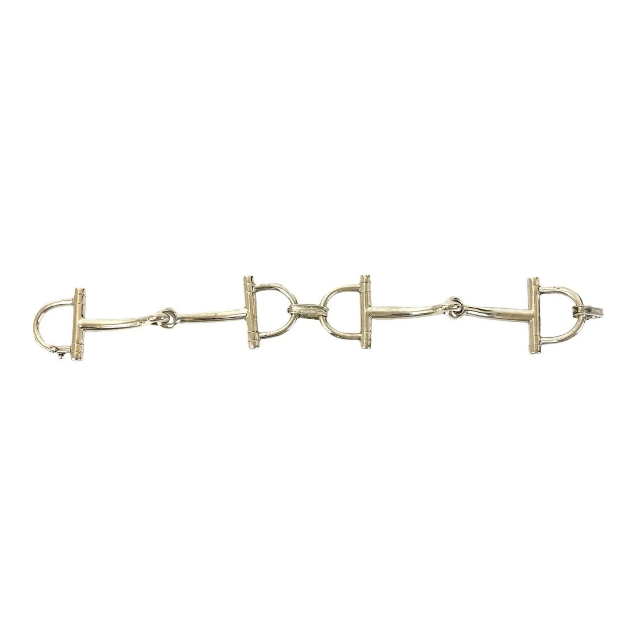 Horsebit Belt Bracelet Sterling Silver - Image 6