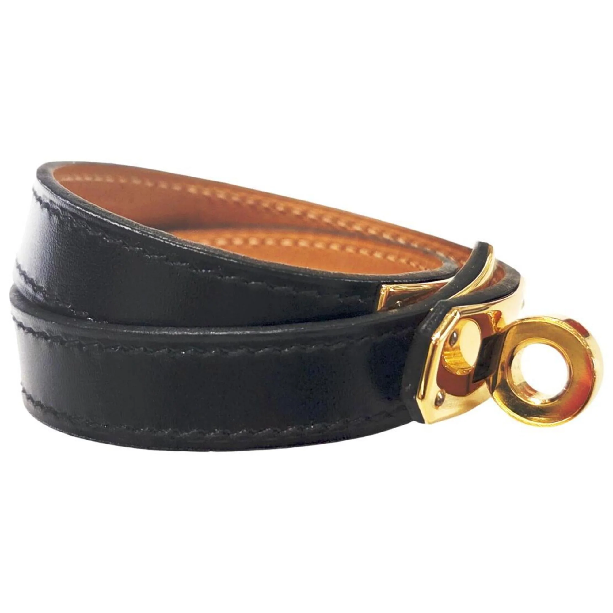 Kelly Bracelet Leather Black - Image 3