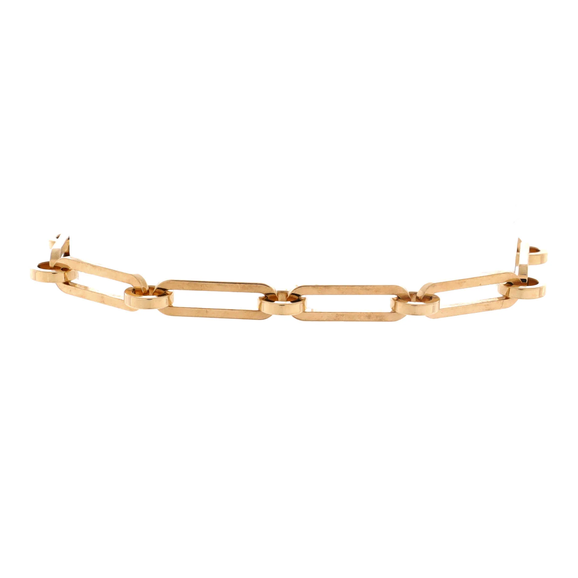 Kelly Chaine Bracelet 18K Yellow Gold with Diamonds Small - Image 3