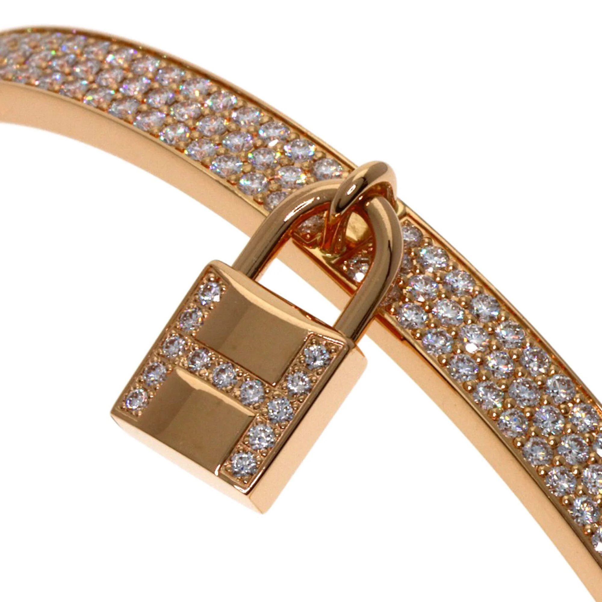 Kelly Clochette Bracelet 18K Rose Gold with Diamond - Image 6