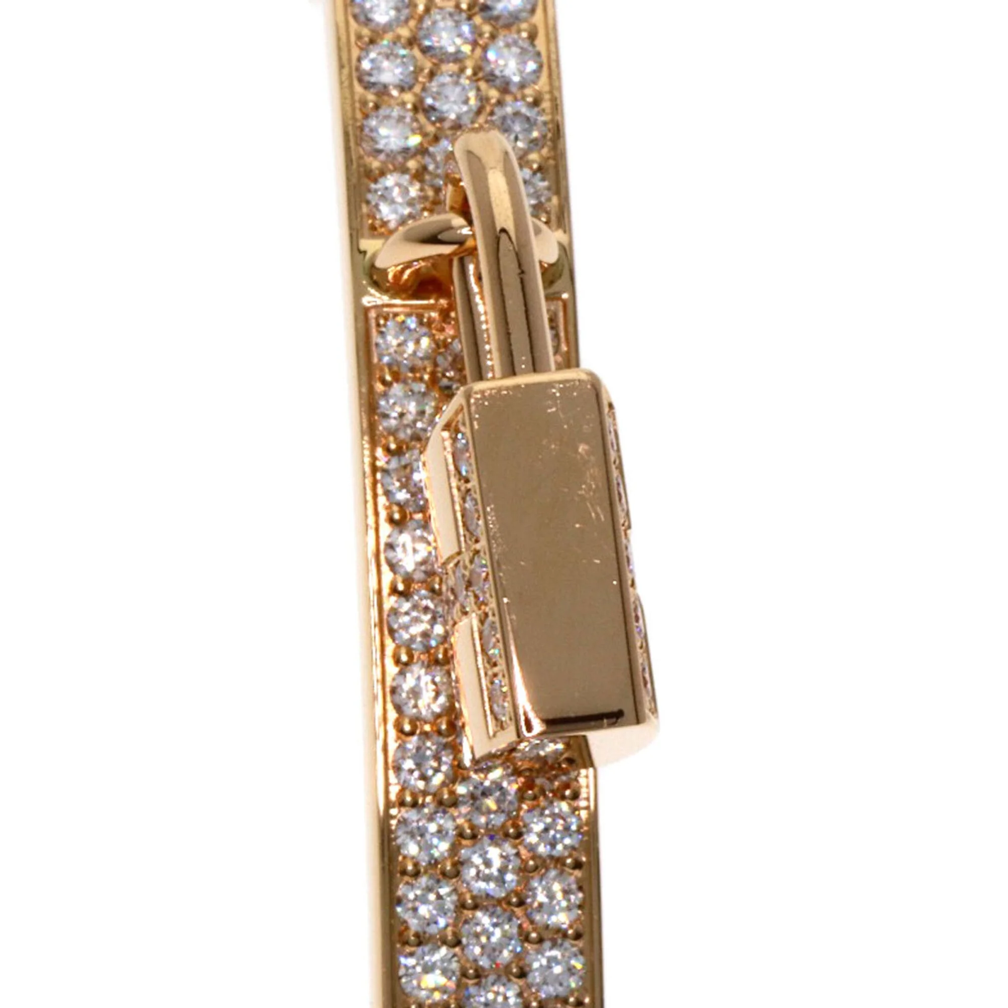 Kelly Clochette Bracelet 18K Rose Gold with Diamond - Image 8