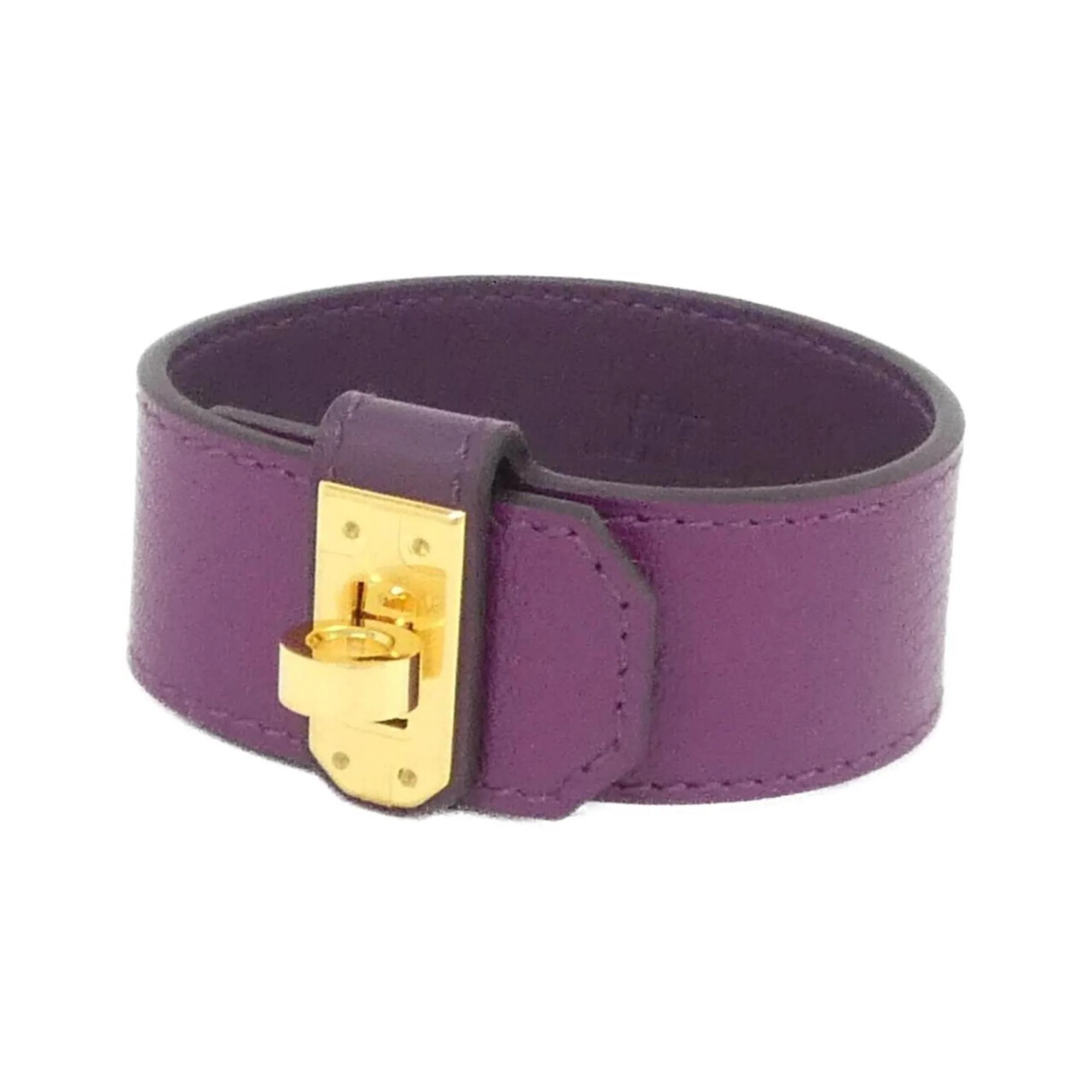 Kelly Twist Bracelet Anemone Purple and Gold