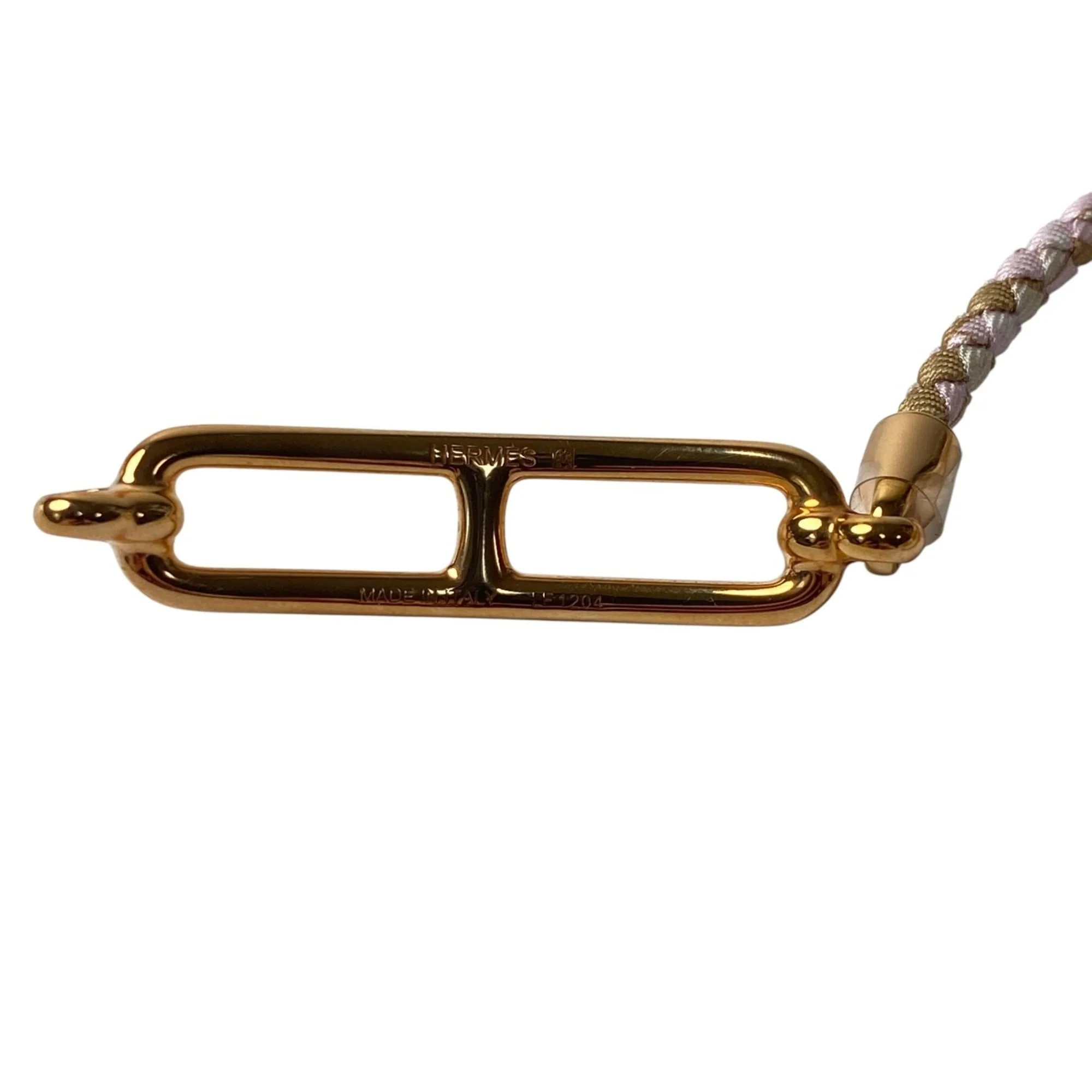 Luli Double Tour Bracelet Brown Gold Pink - Image 9