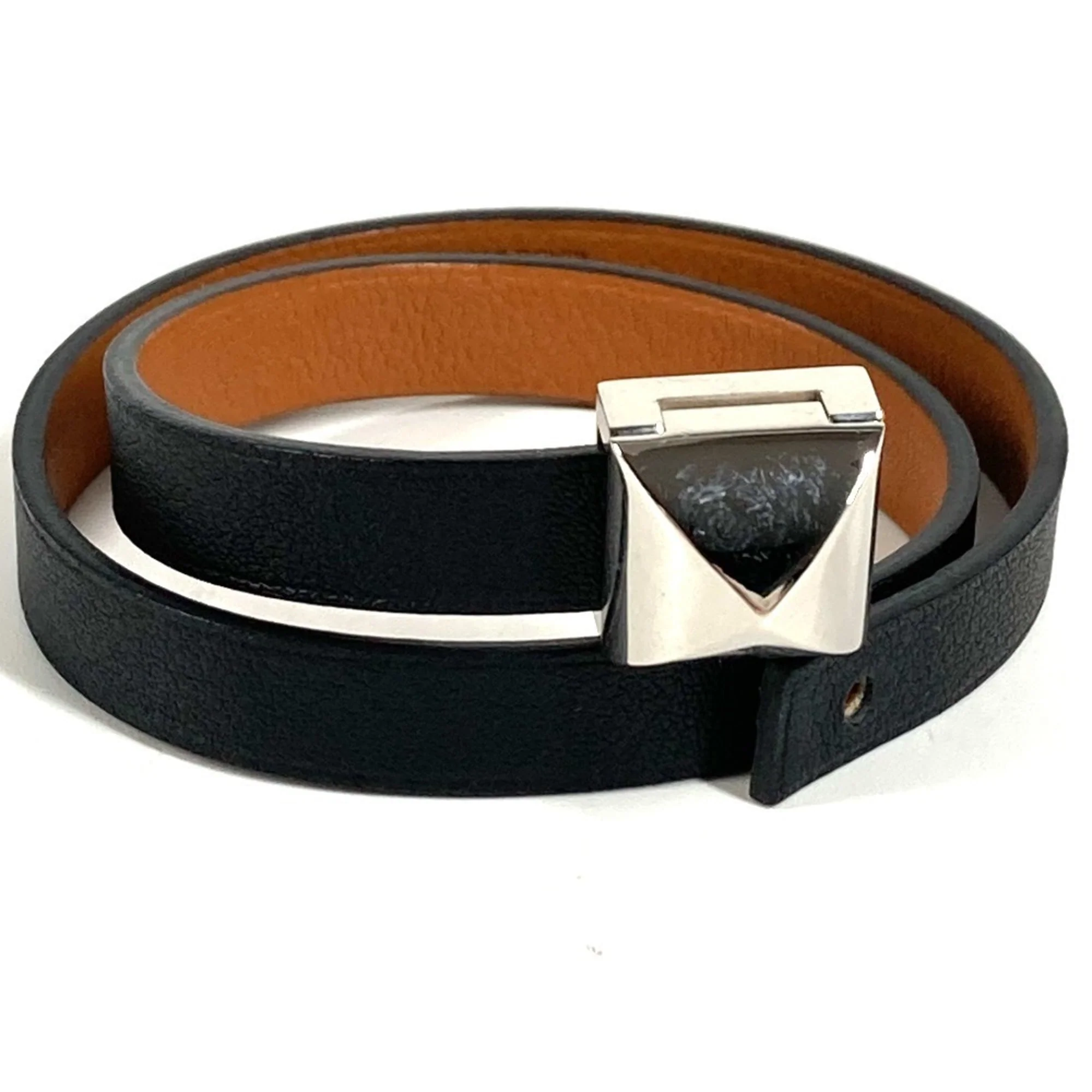 Medor Infinie Double Tour Bracelet Leather Black