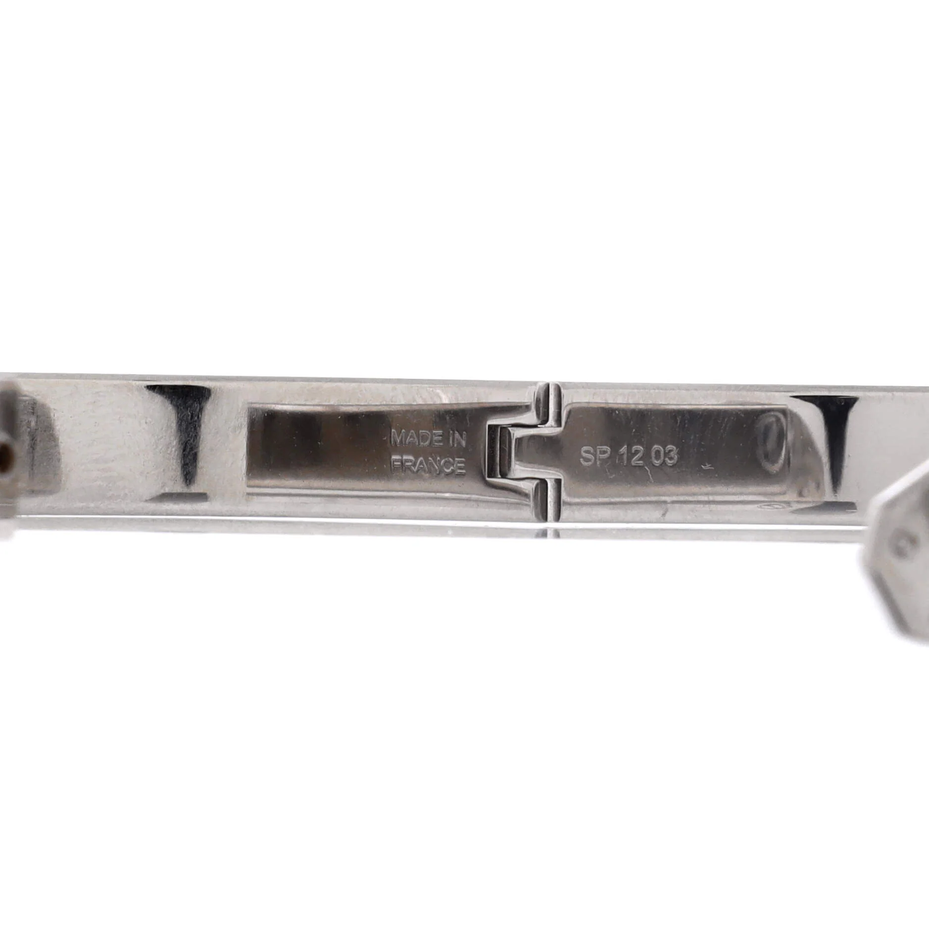 Mini Clic Kelly Bracelet Metal and Printed Enamel Narrow - Image 3