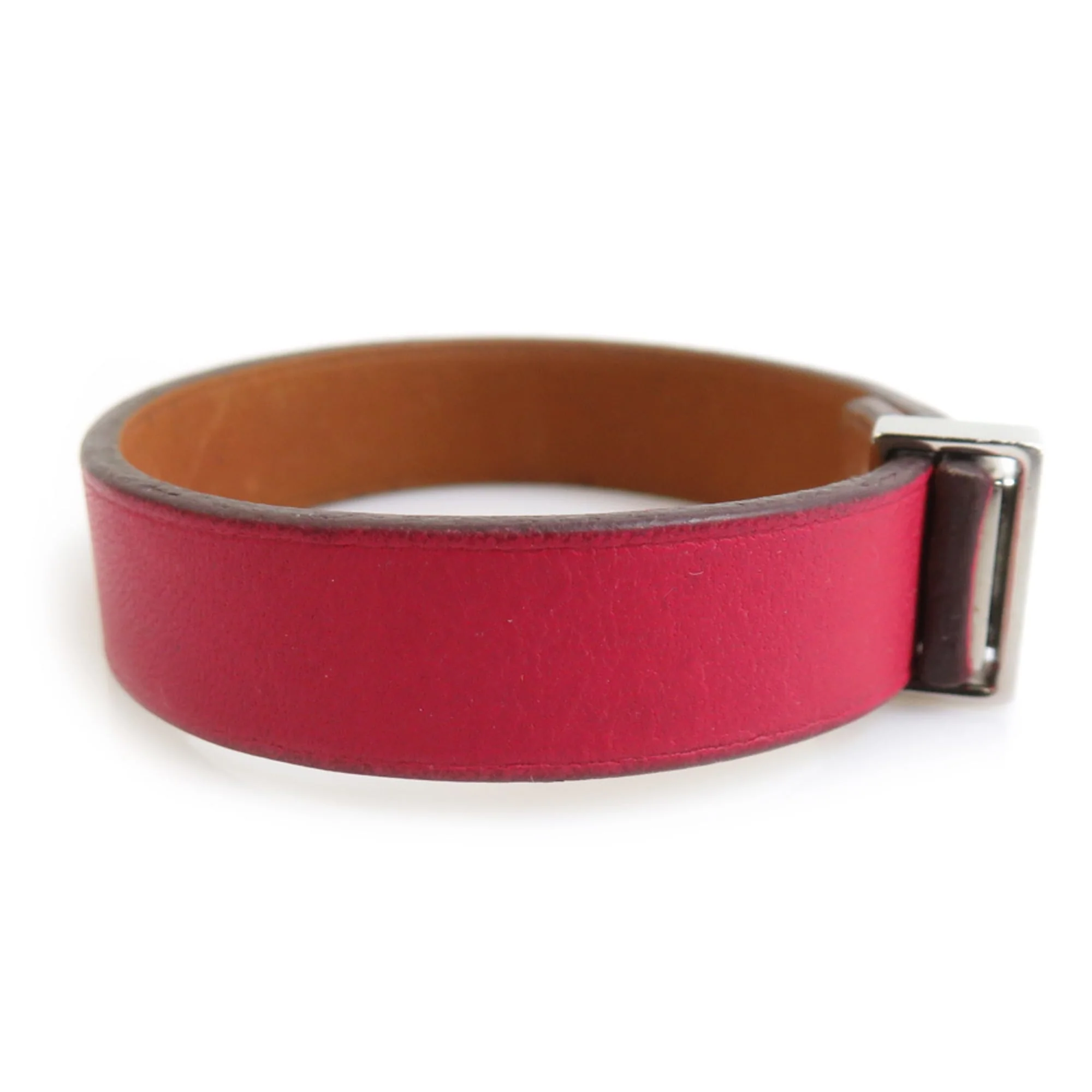 Mini Dog Bracelet Leather and Metal Silver - Image 4